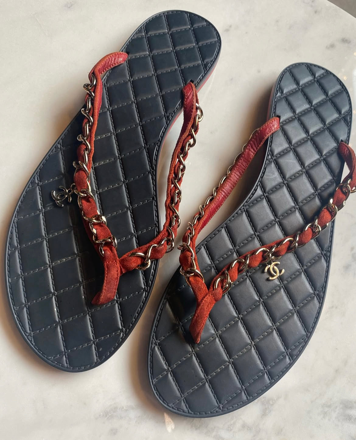 Chanel - Klipklapper - Str. 40