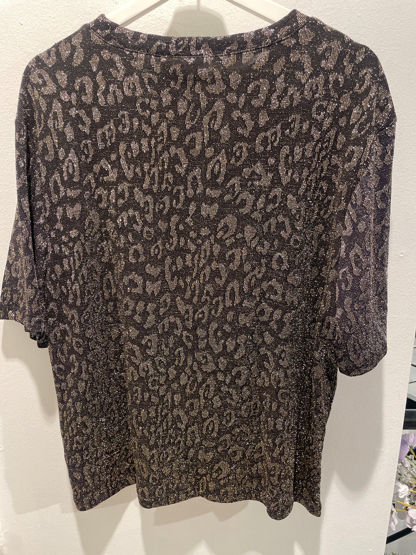 Saint Tropez Top - Black & gold - L
