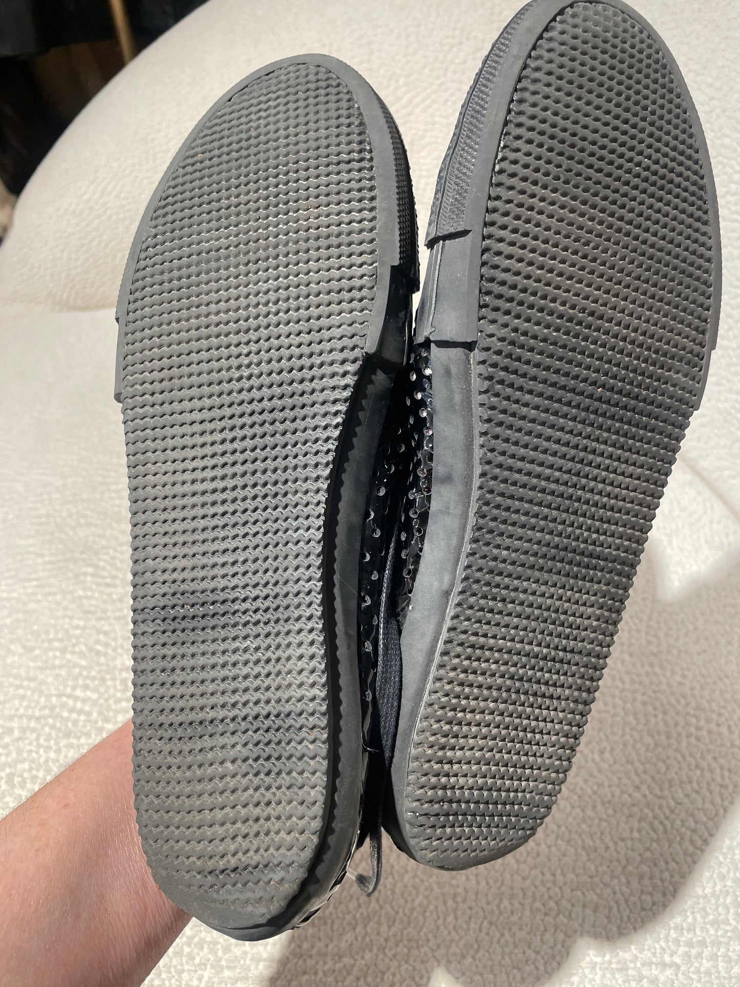 Jil Sanders Sneakers – Black patent leather - 38