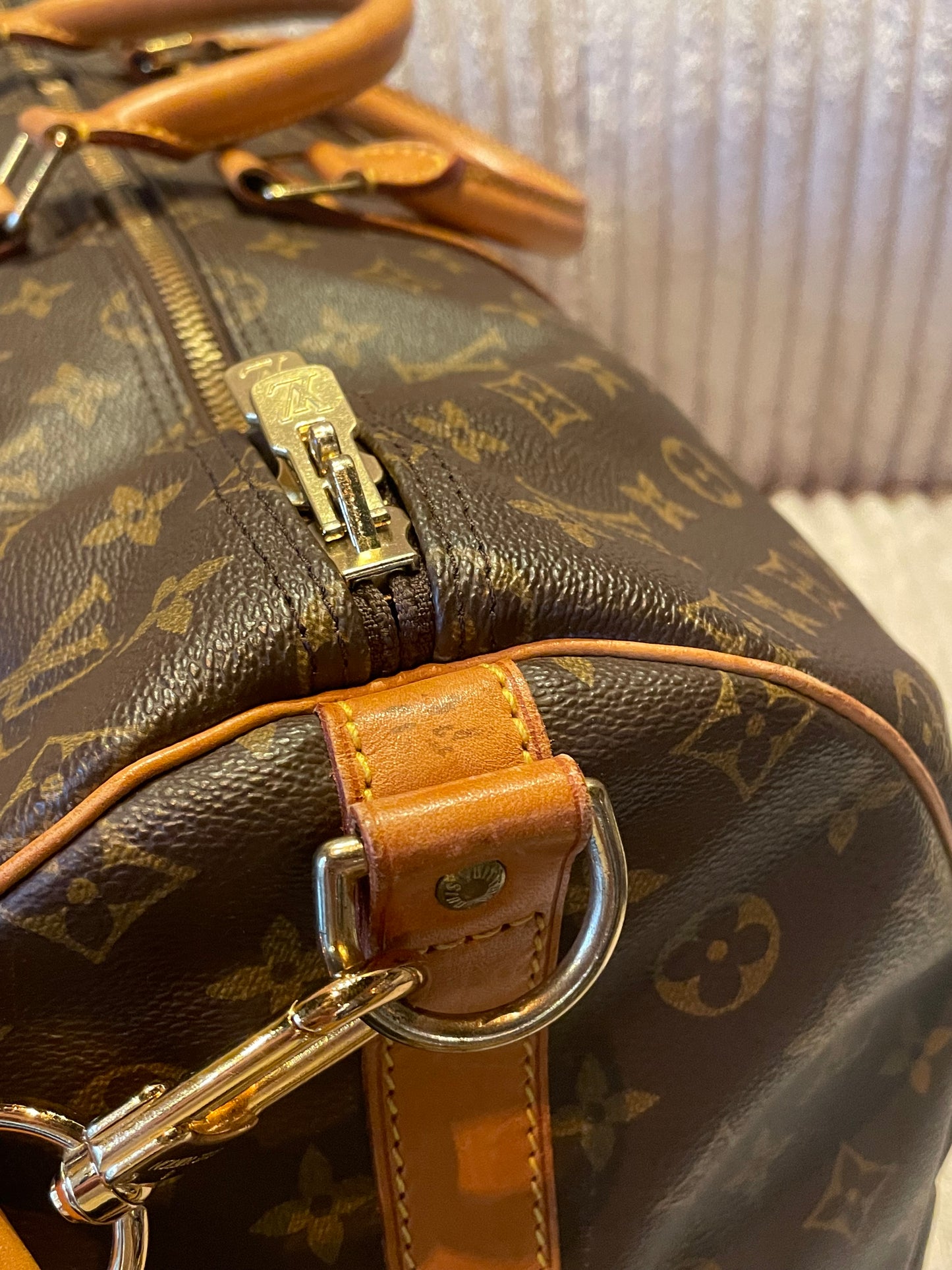 Louis Vuitton “Keepall Bandouliére” 55