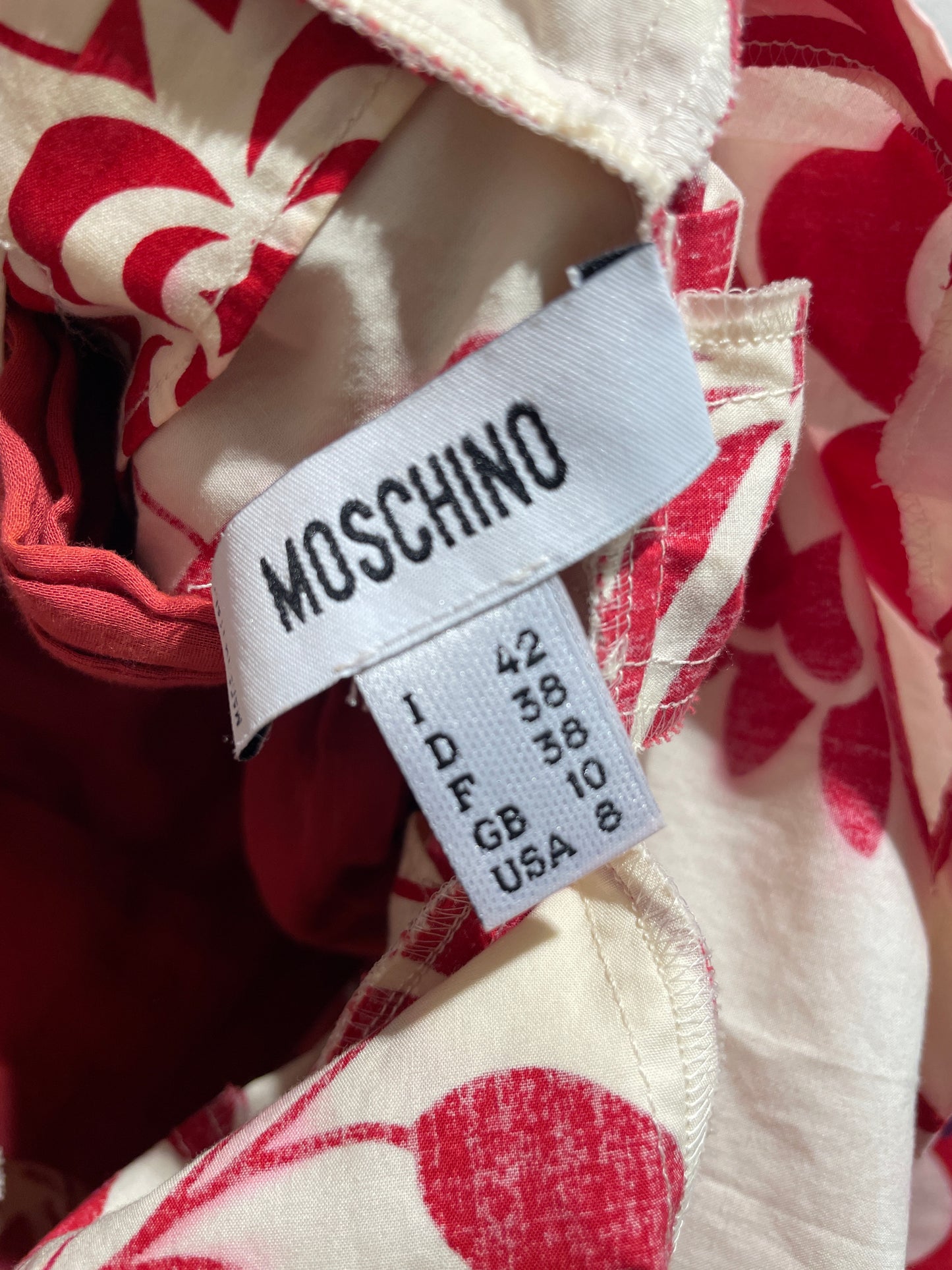 Moschino dress - bow on back - EU38