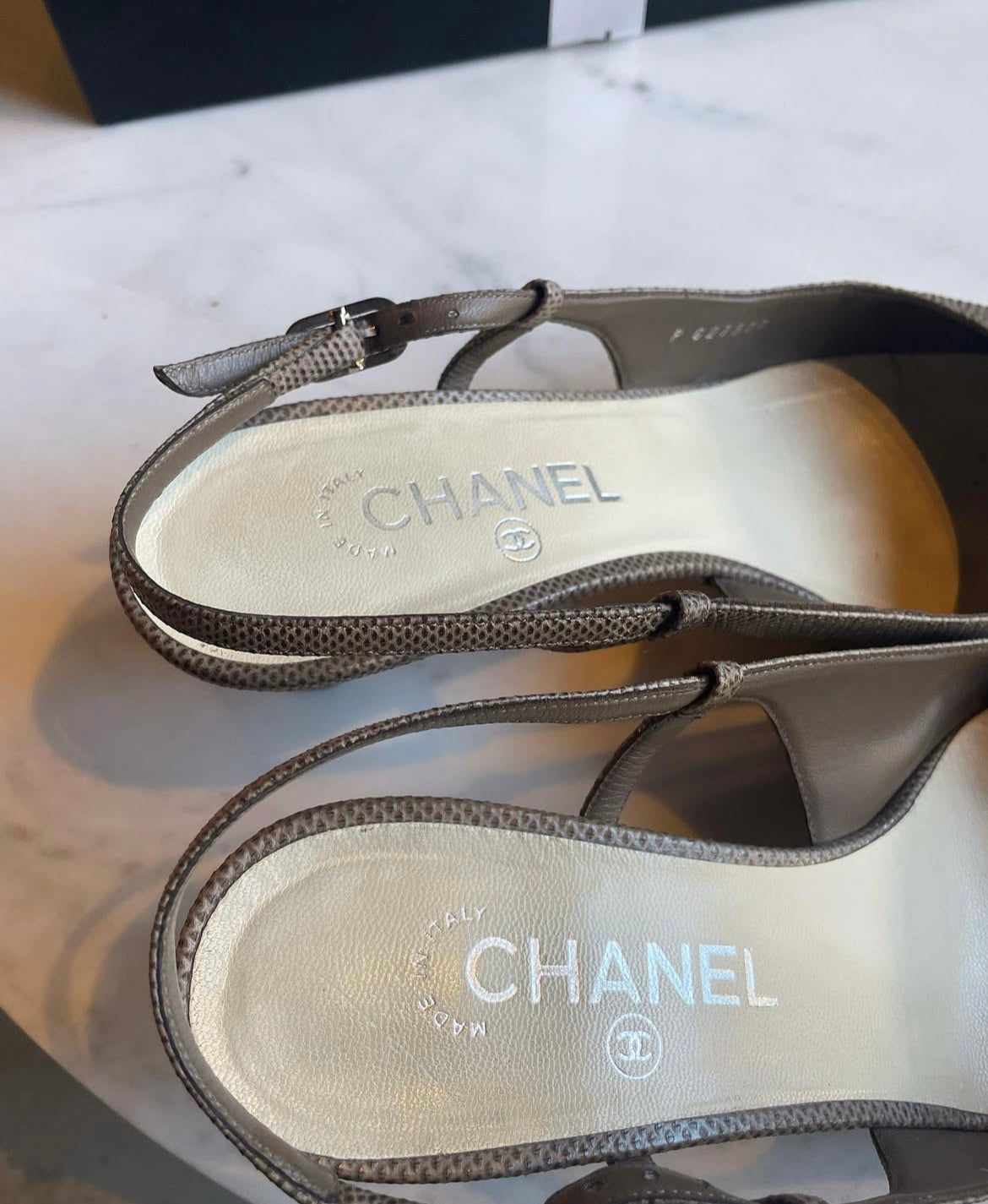 Chanel slingbacks - Med æske