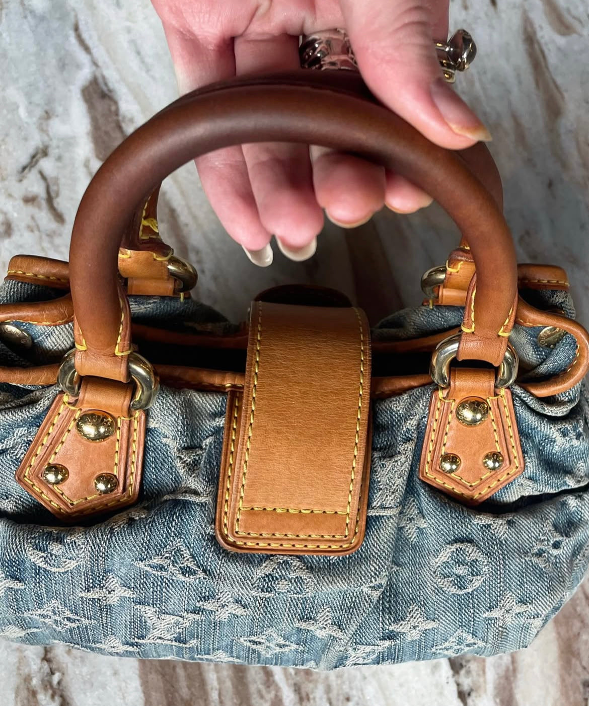 Louis Vuitton - Denim taske