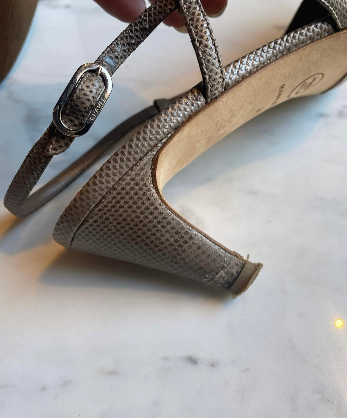 Chanel slingbacks - Med æske