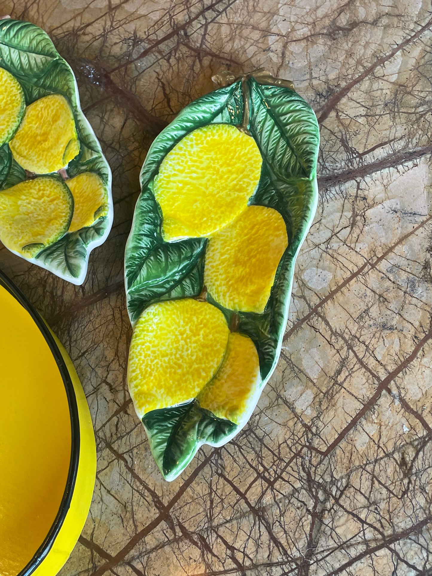 Citron fad - Italiensk porcelæn
