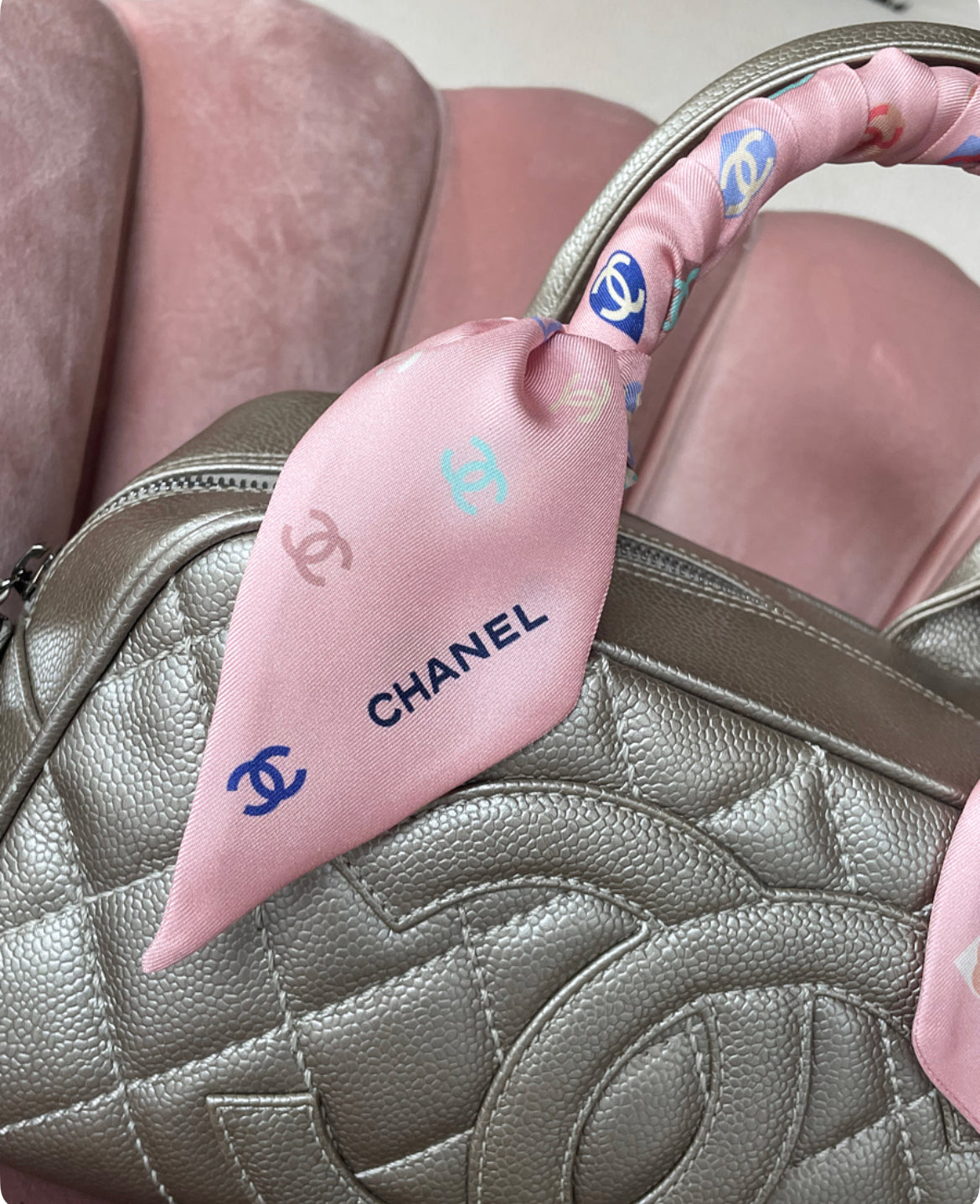 Chanel silketørklæde