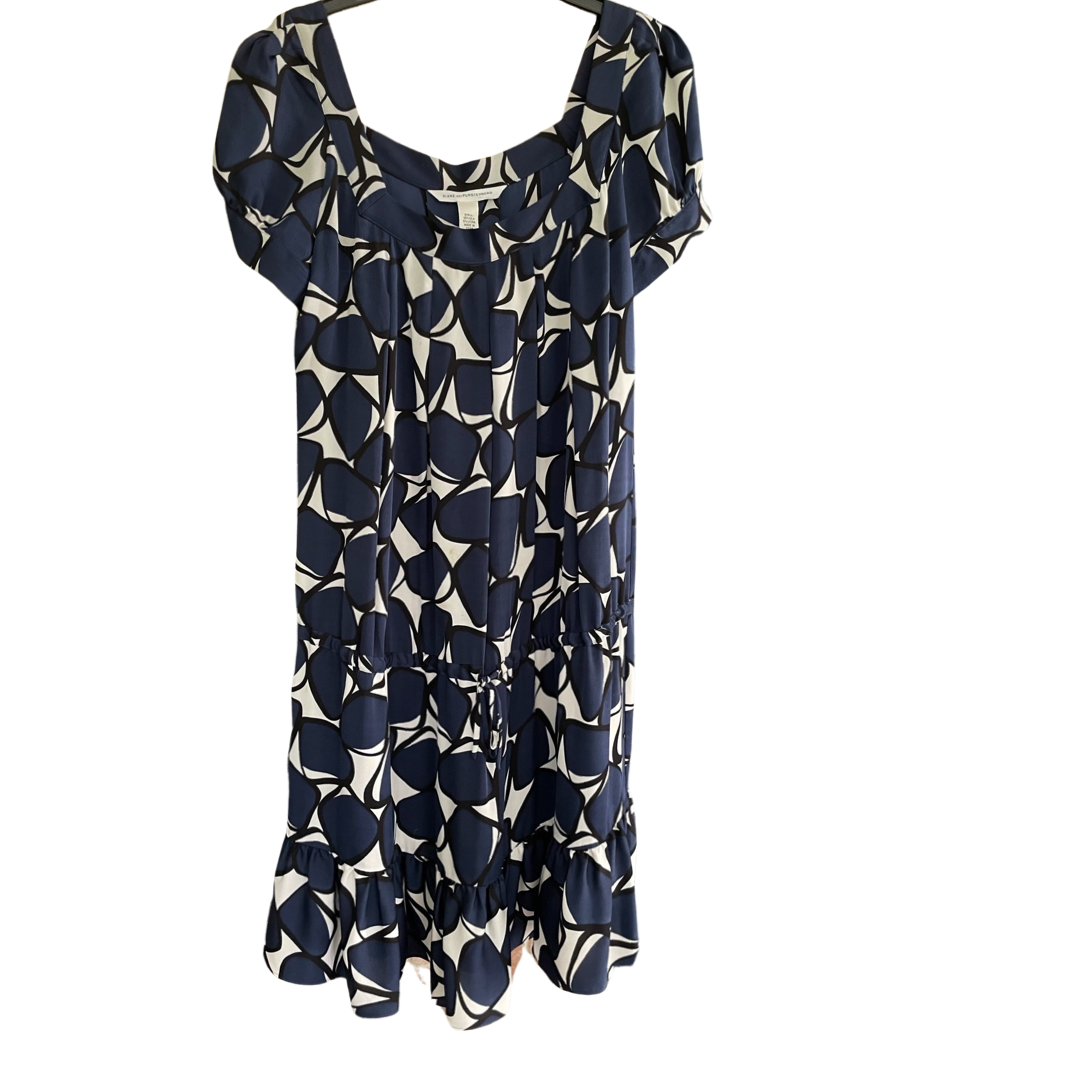 Kjole - Silke - Diane von Furstenberg - Blå