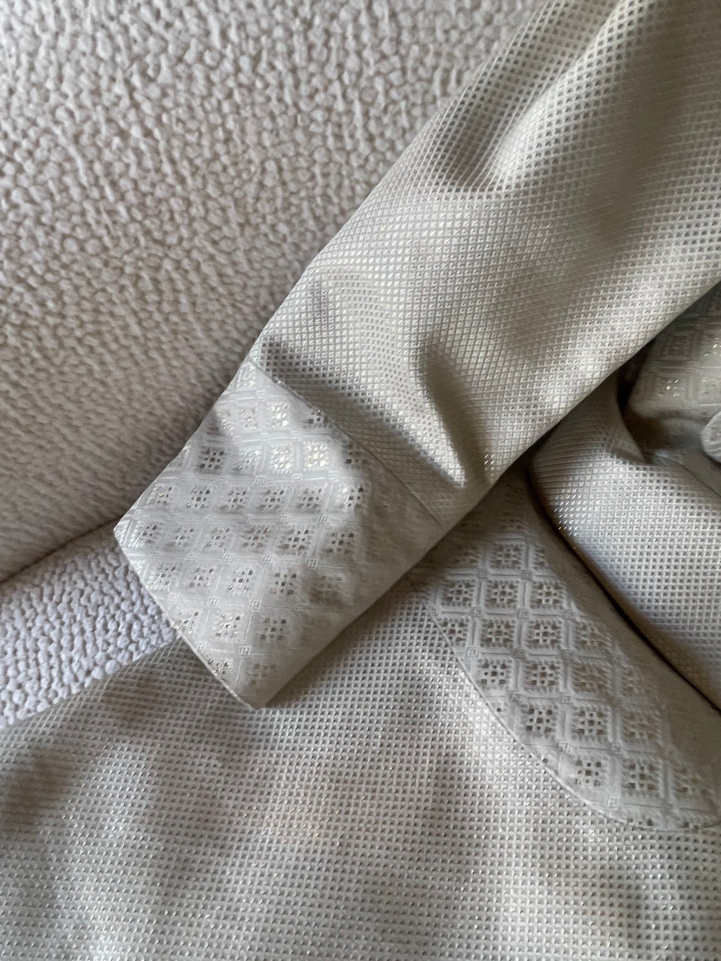 Gucci sæt med blazer og nederdel - Special Edt - Ecru & Silver