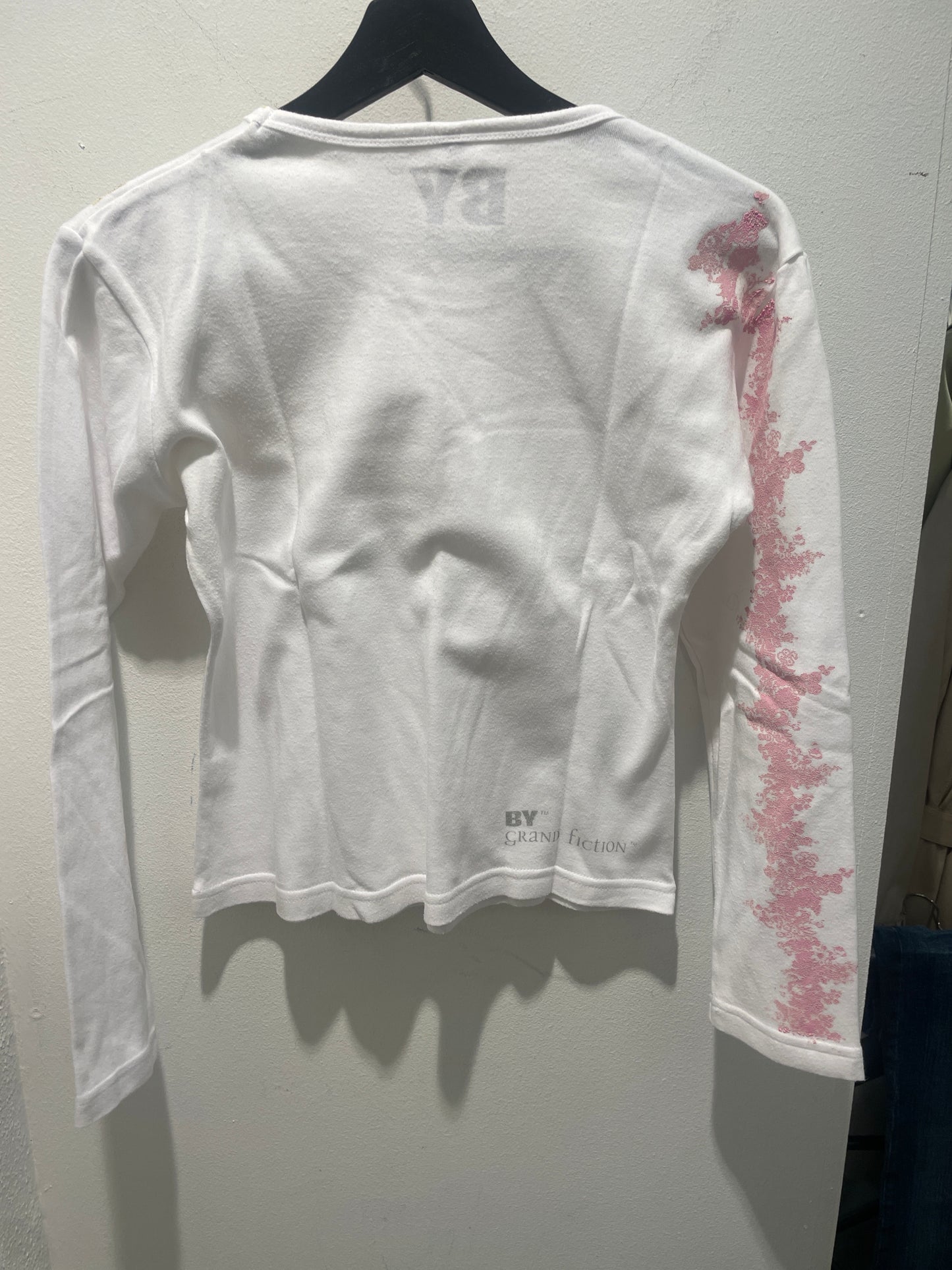 Vintage By Malene Birger Long-Sleeve Graphic Shirt - S