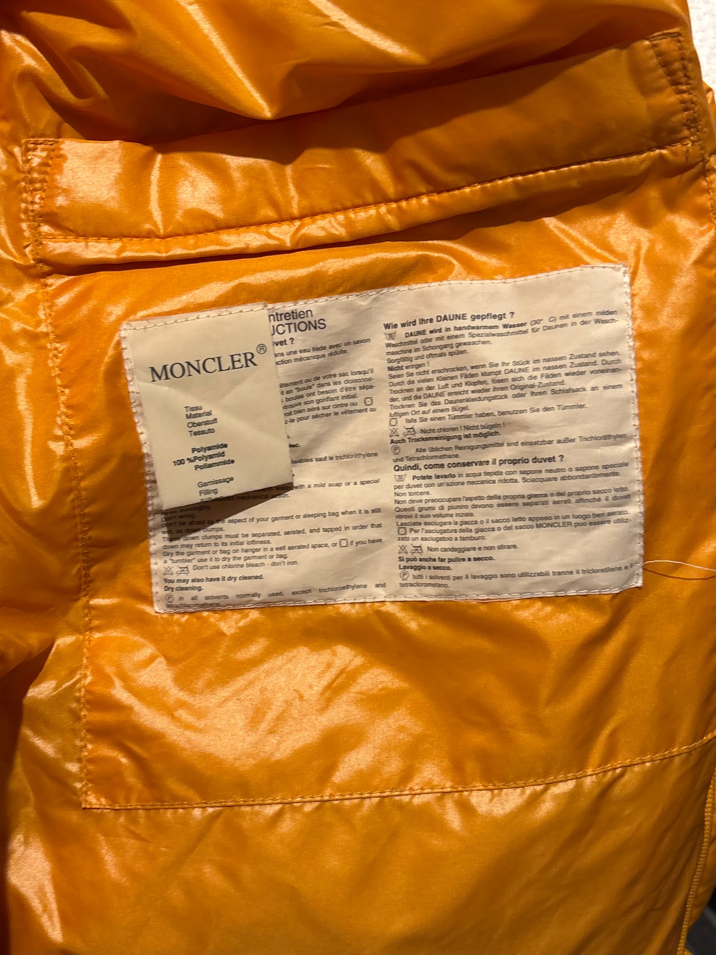 Moncler Grenoble - Orange - Size 2/S-L