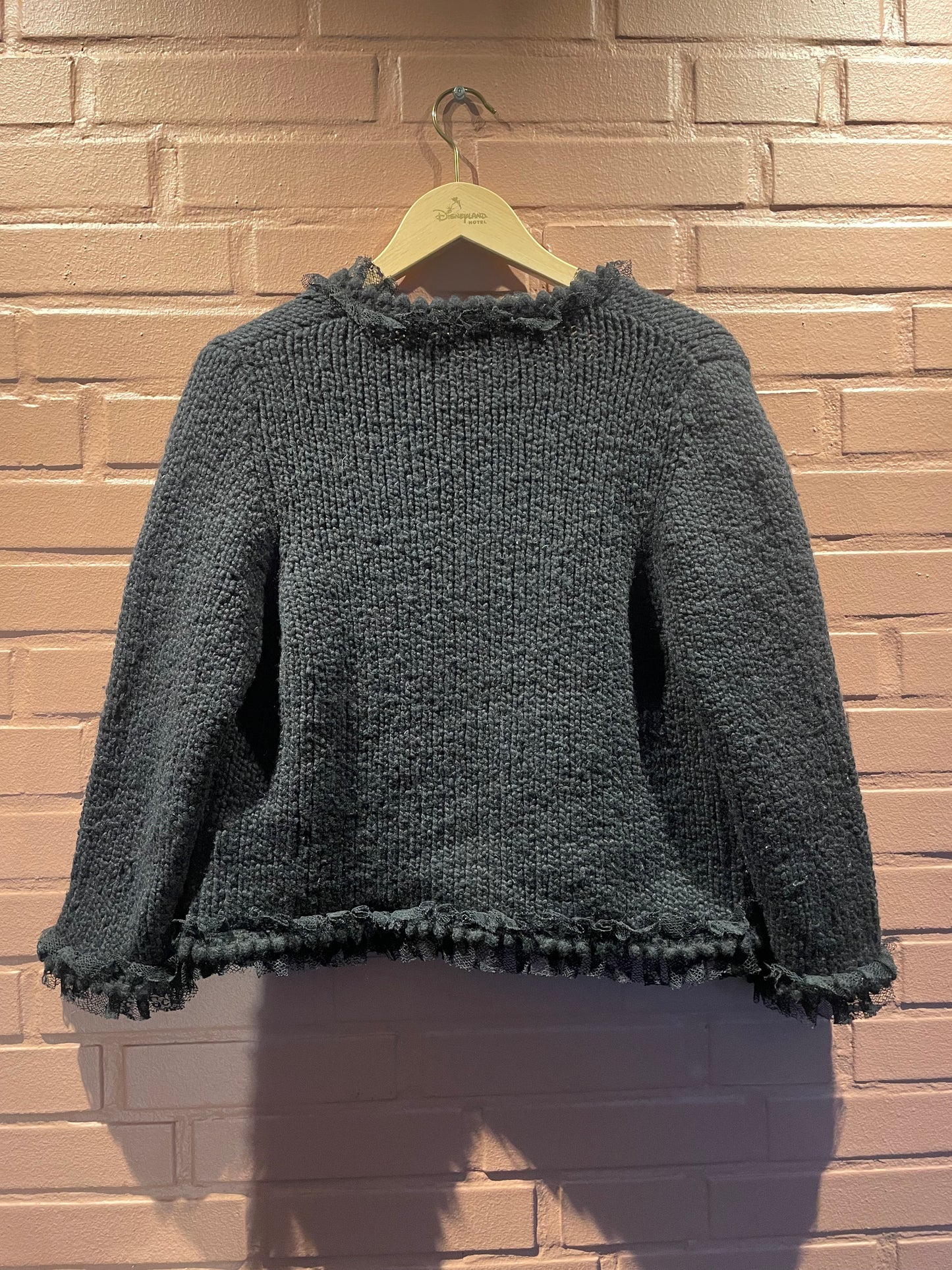 Chanel Cashmere Jakke - sort