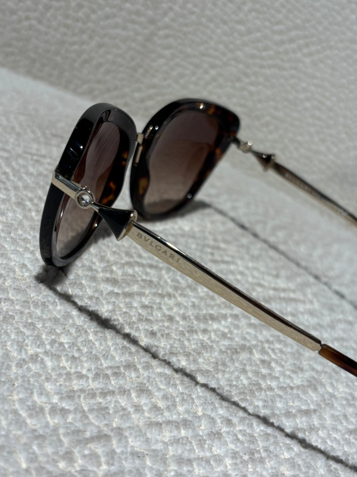 Bvlgari Sunglasses - Brown with Logo