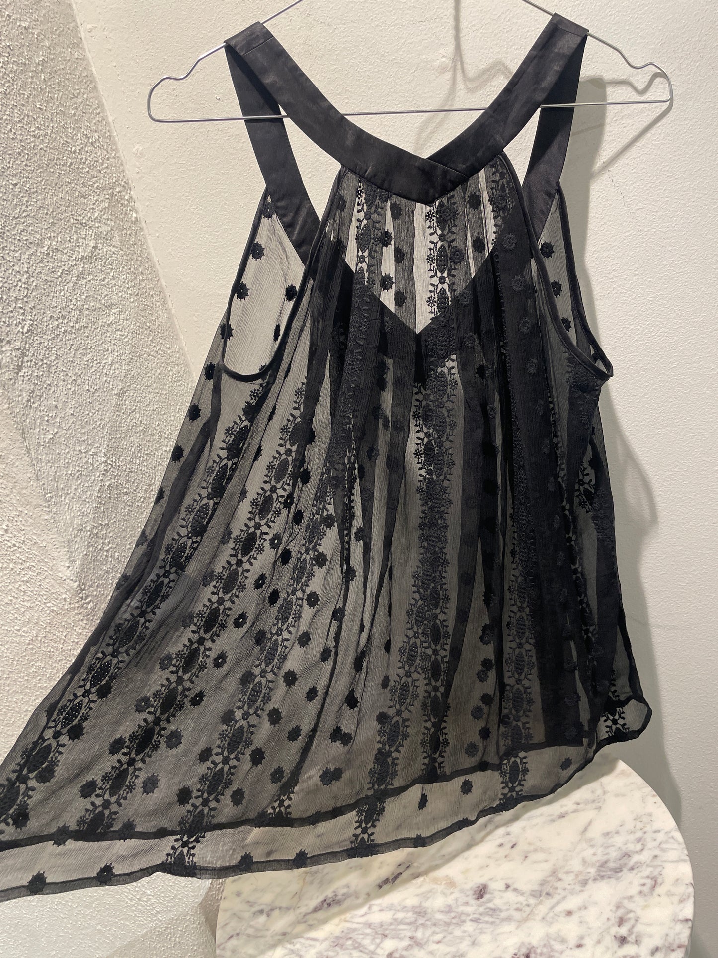 Baum & Pferdgarten - Black silk top - EU36