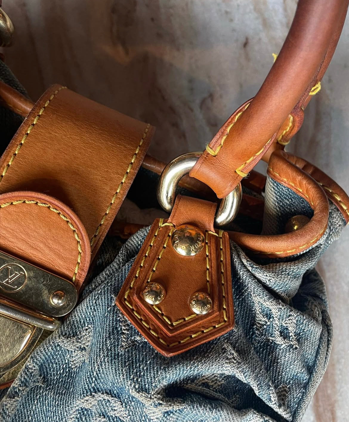 Louis Vuitton - Denim taske