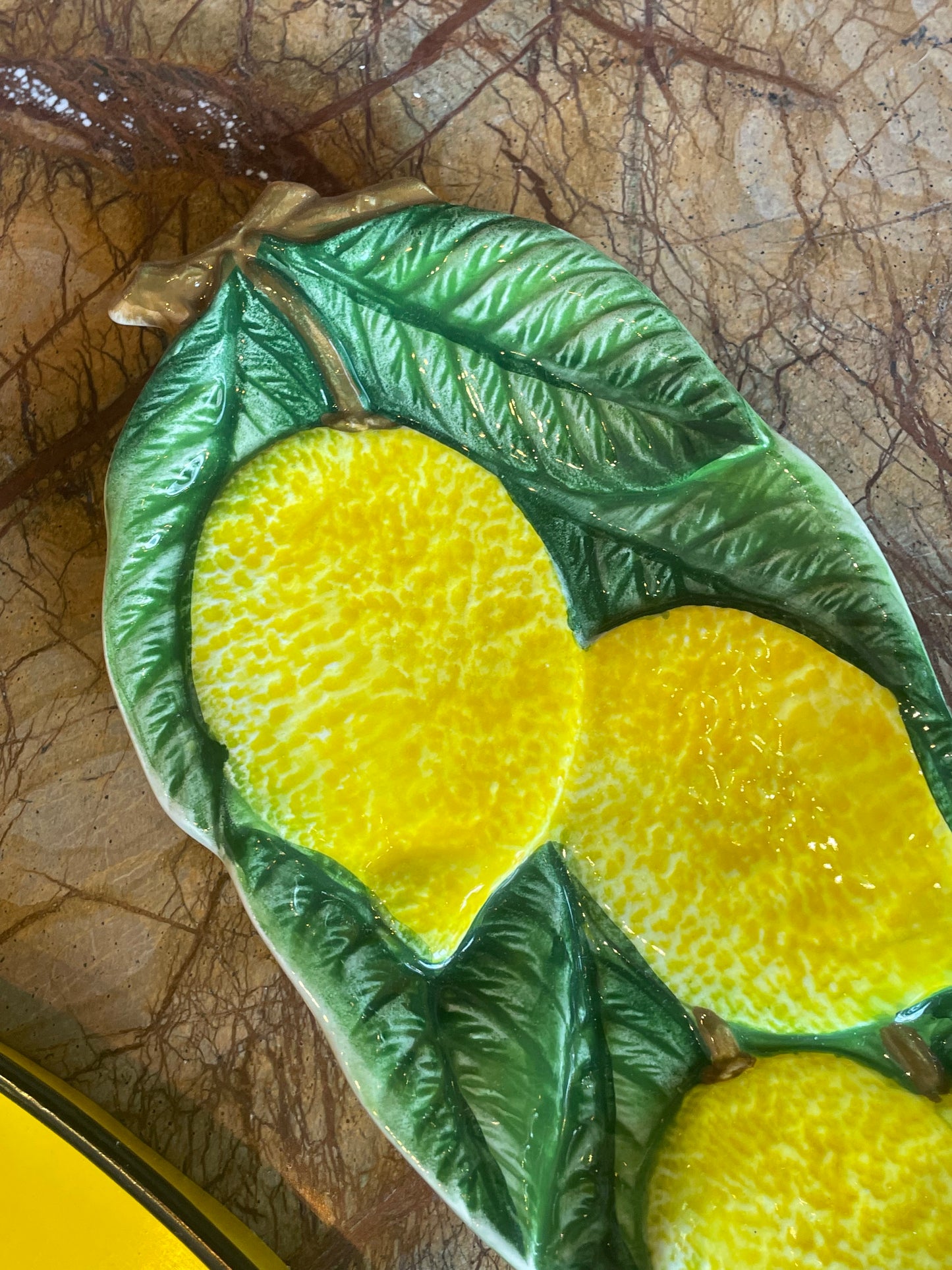 Citron fad - Italiensk porcelæn