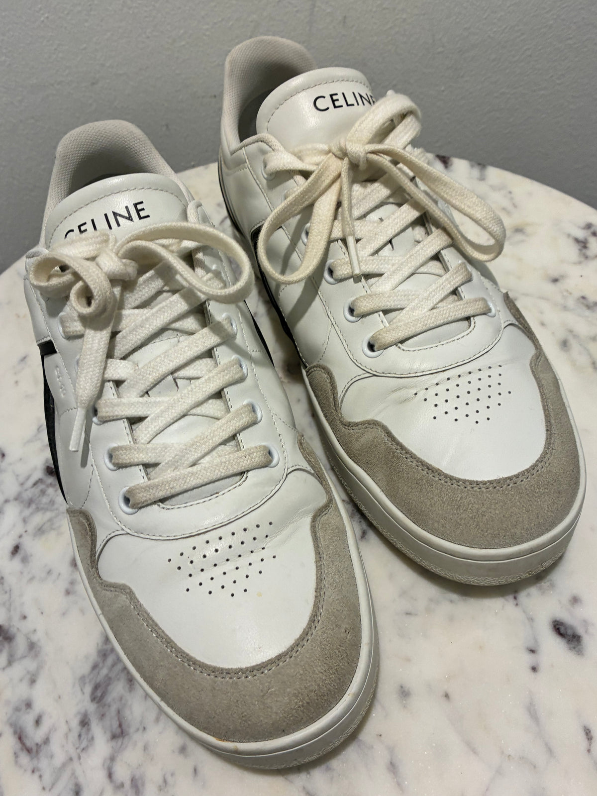 Celine Sneakers – Classic with Logo - Size 39