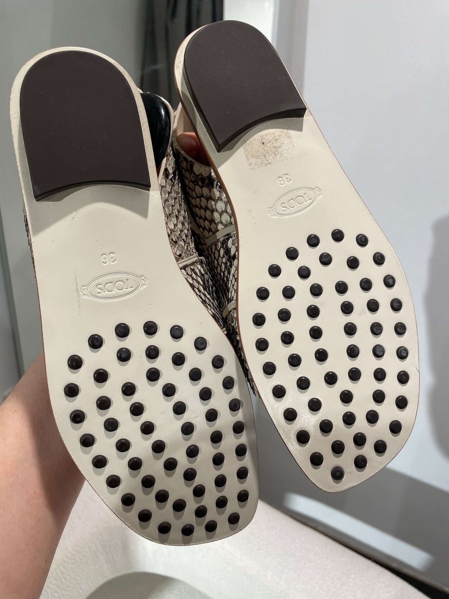Tod's sandals – Python look -new - EU36/37
