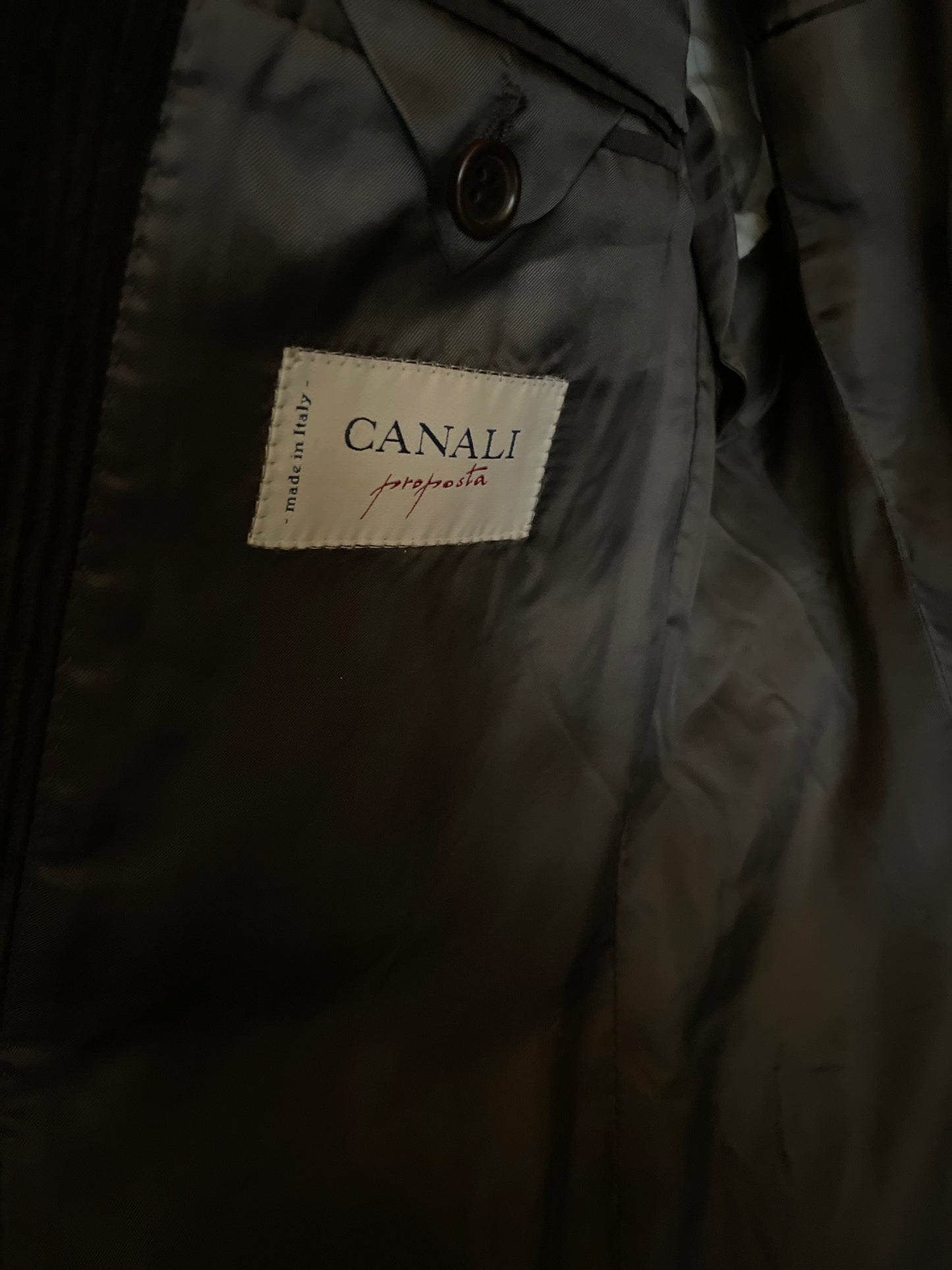 Canali - fløjls blazer - Unisex - Vintage for HIM"