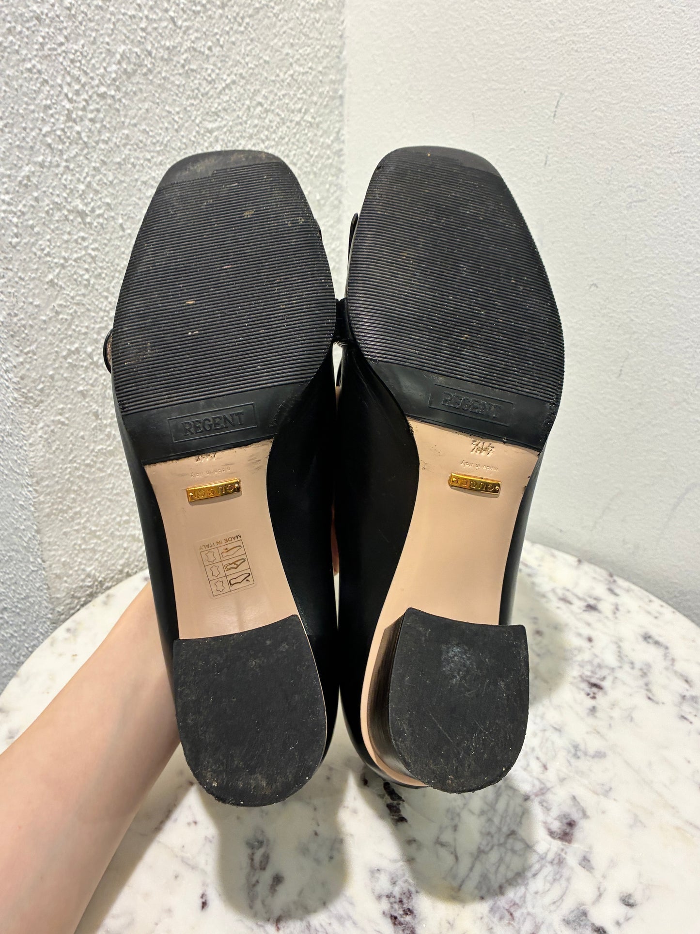 Gucci Marmont Leather Pumps – Size EU 41.5