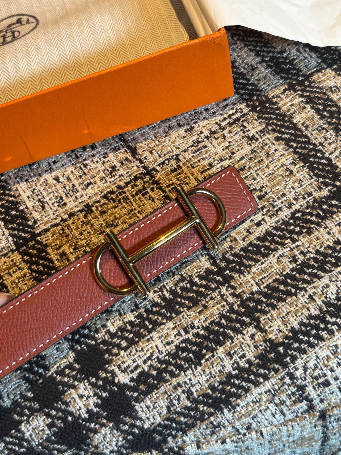 Hermés - Gamma Reversible - Vendbart m. æske & dustbags