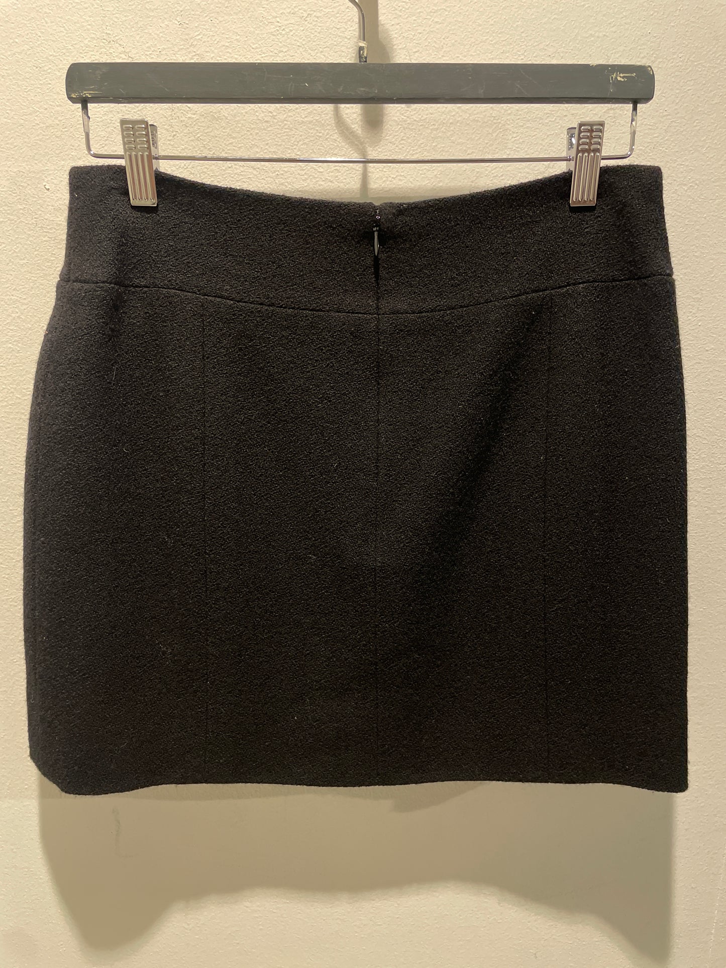 Chanel Skirt – Classic Wool in Black – EU 36