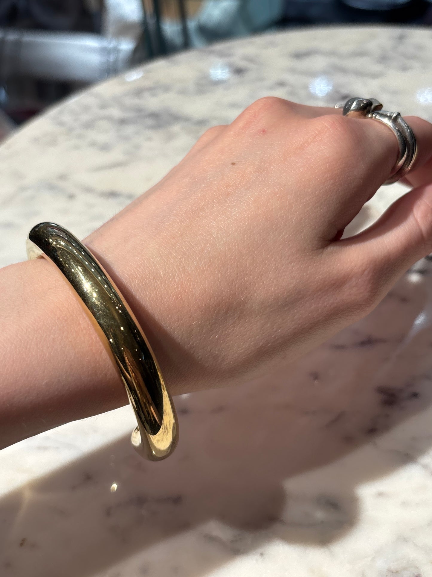 Pilgrim - Bracelet - Gold Bangle - Medinas Wardrobe