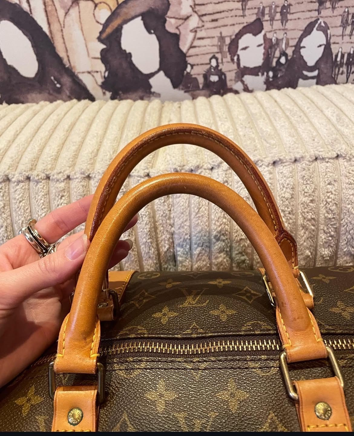 Louis Vuitton “Keepall Bandouliére” 55