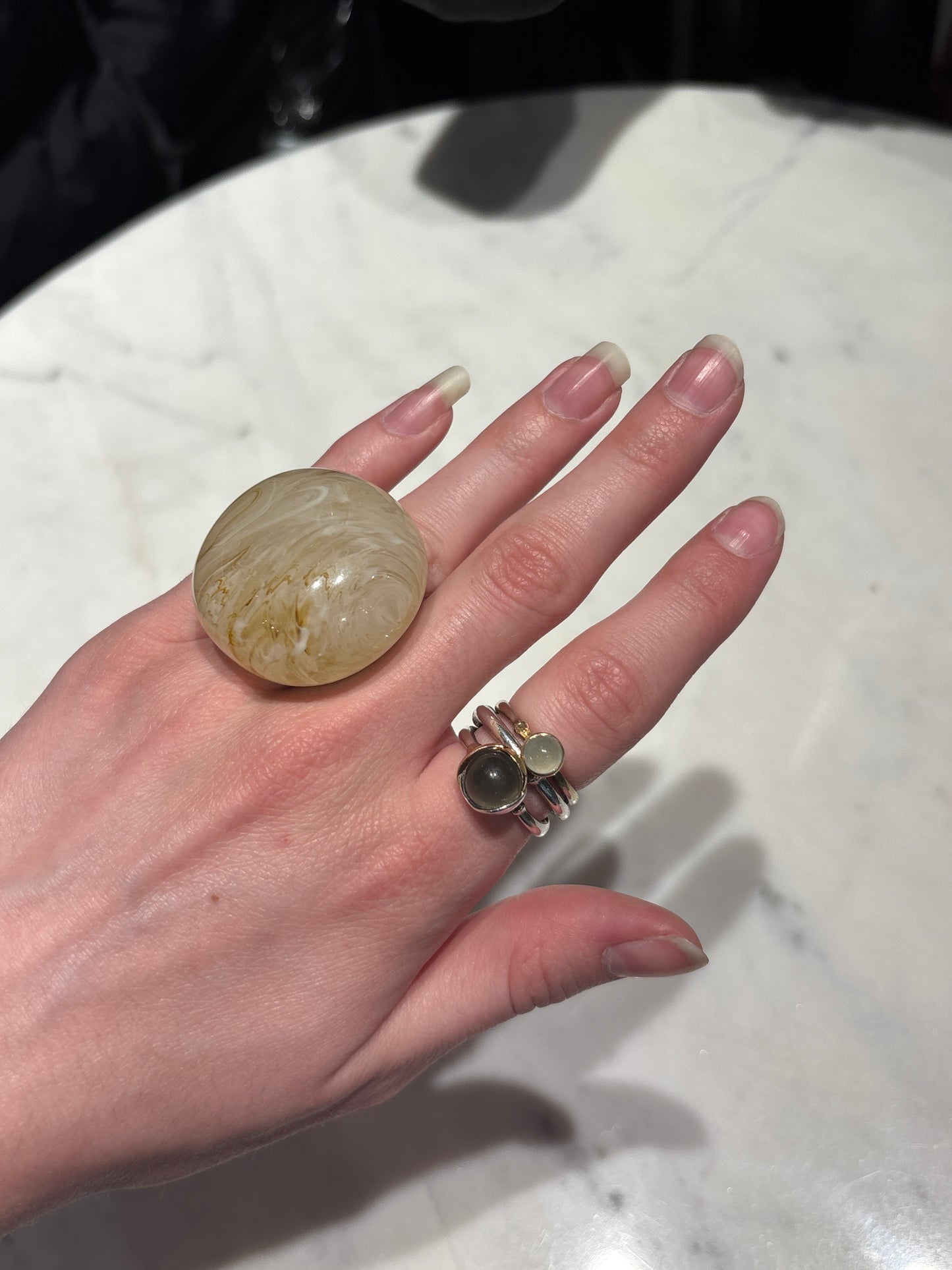 Pilgrim - Ring - "Amber" - Medinas Wardrobe