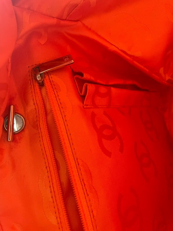 Chanel - Reporter str. XL taske m. Python