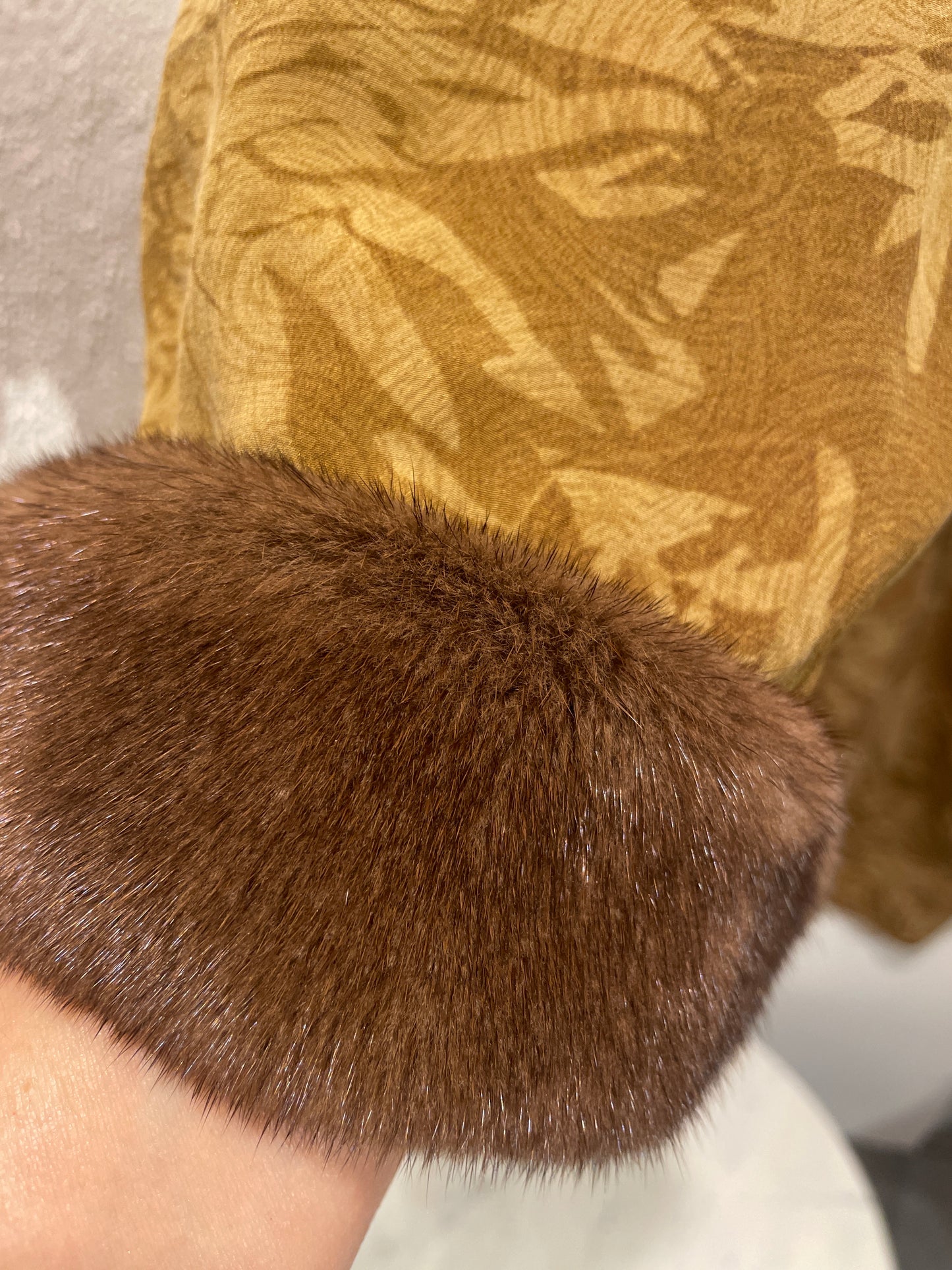 Rigmor - Rope/kimono w. mink