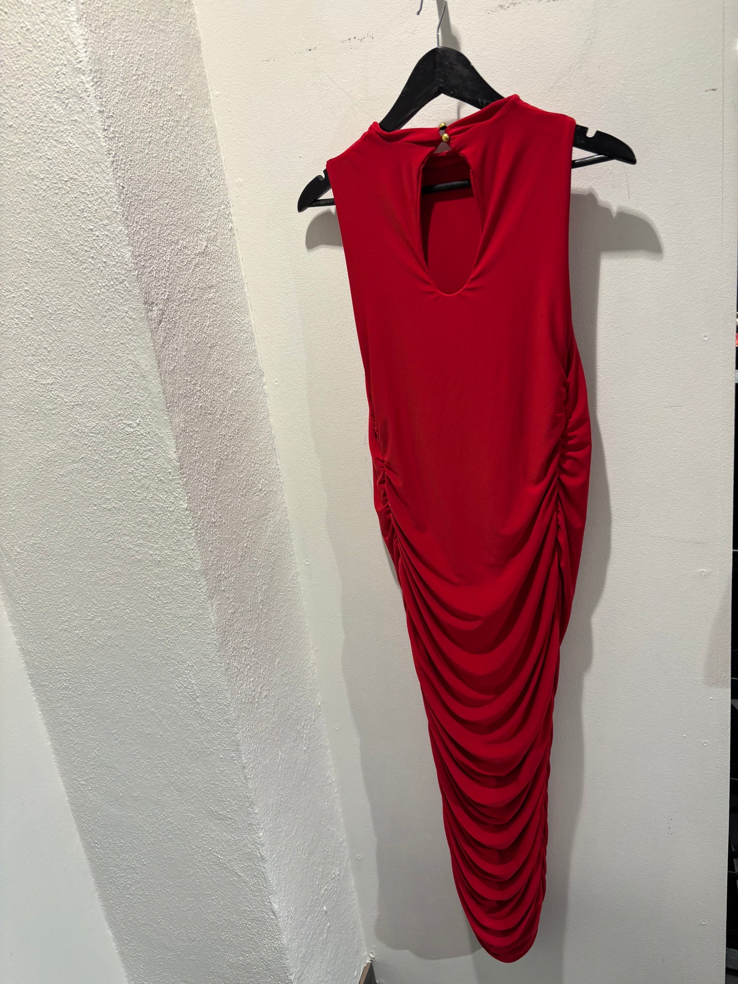 Club L London - Dress - Red -Medinas Wardrobe - S