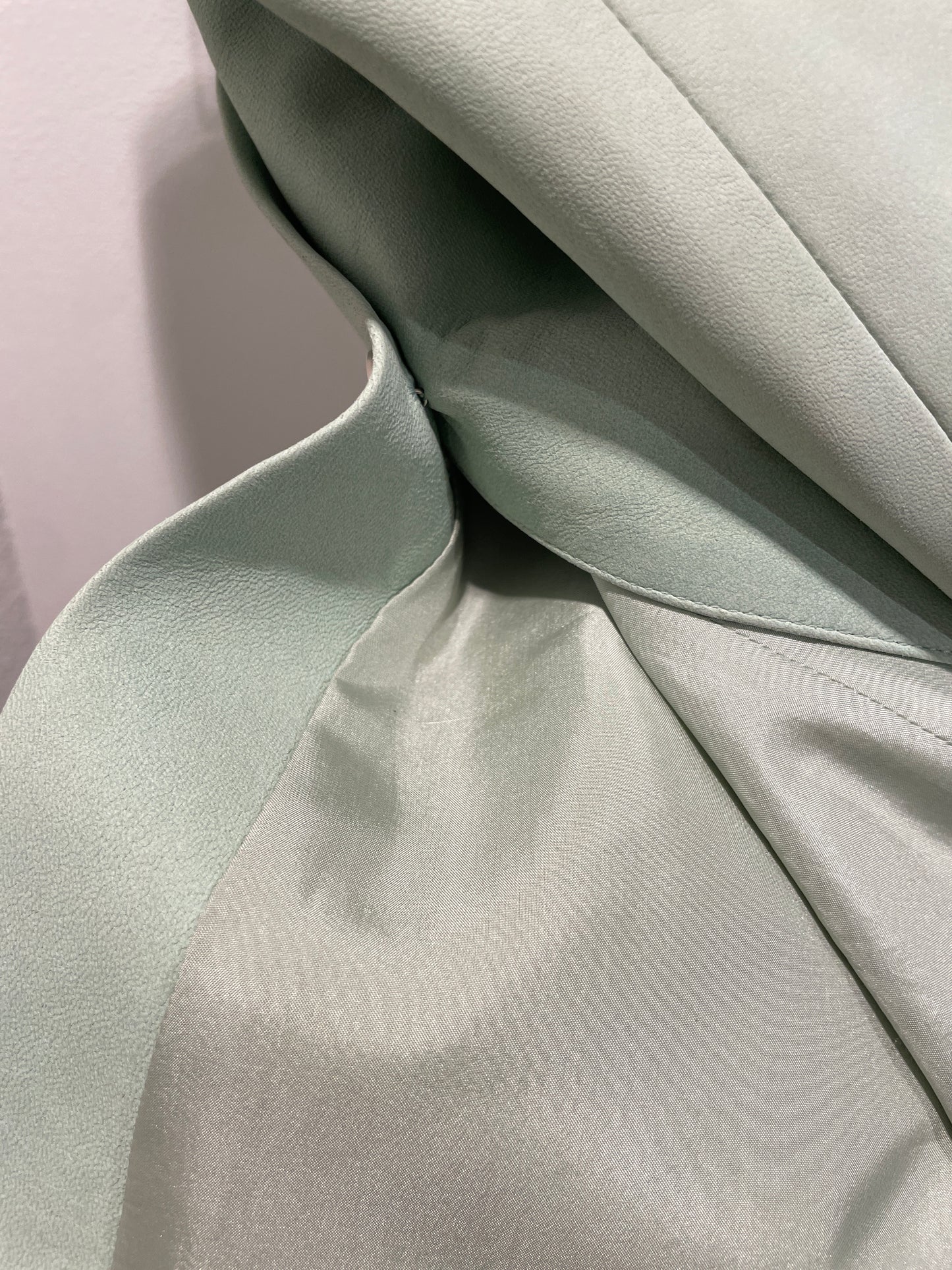 Chanel Skirt – Lambskin Leather in Mint - EU 40
