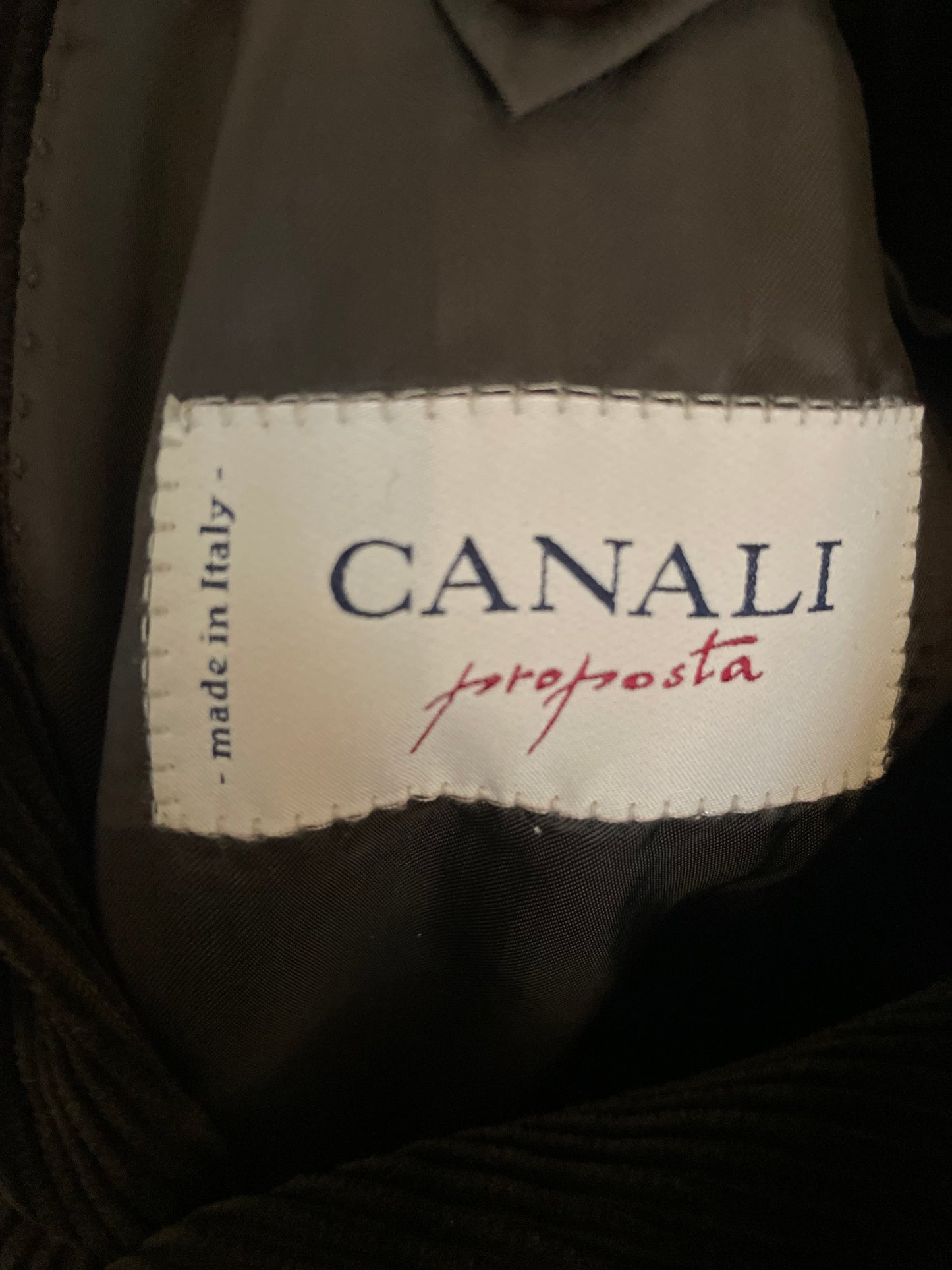 Canali - fløjls blazer - Unisex - Vintage for HIM"