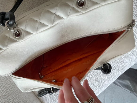 Chanel - Reporter str. XL taske m. Python