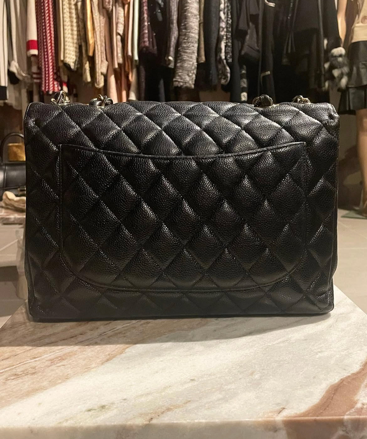 Chanel - Classic single flap bag - 24k guld