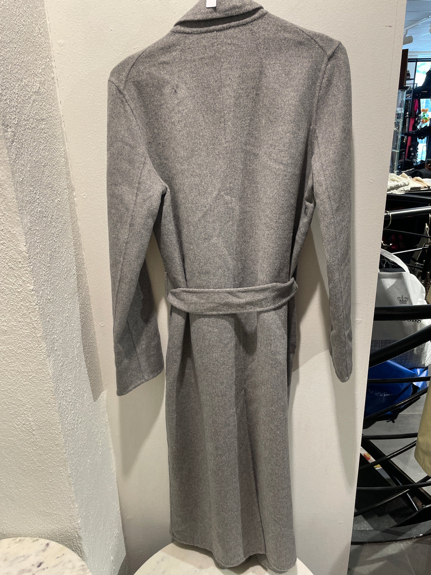 Malene Birger - long grey wool coat - EU36 - Medinas Wardrobe