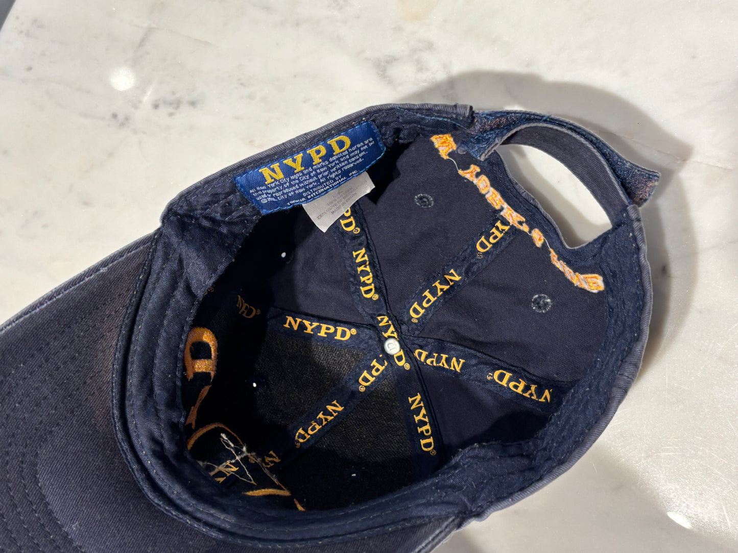 NYPD - Blue/grey Cap - Medinas Wardrobe