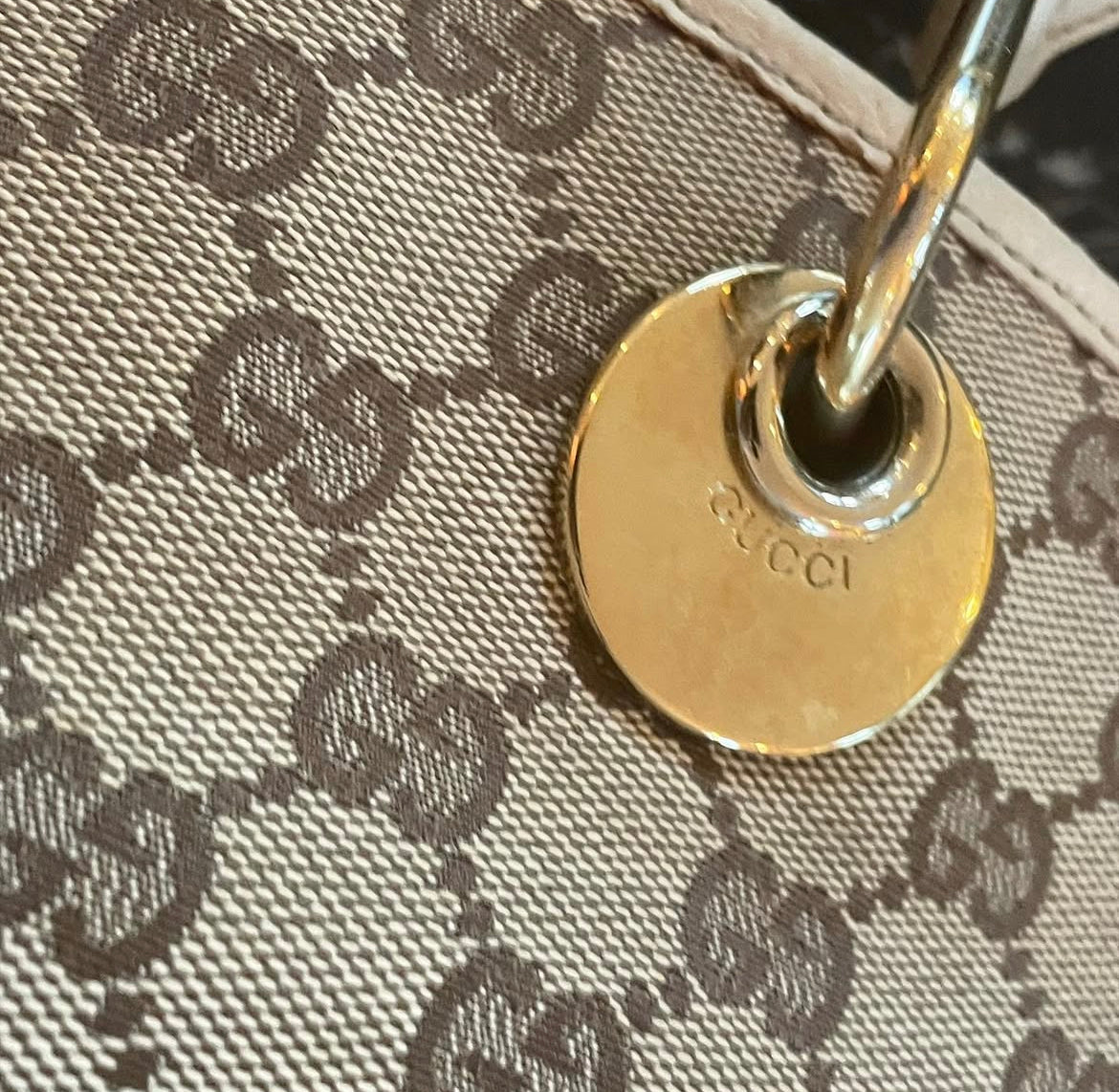 Gucci tote - Sølv hardware - Monogram cavas