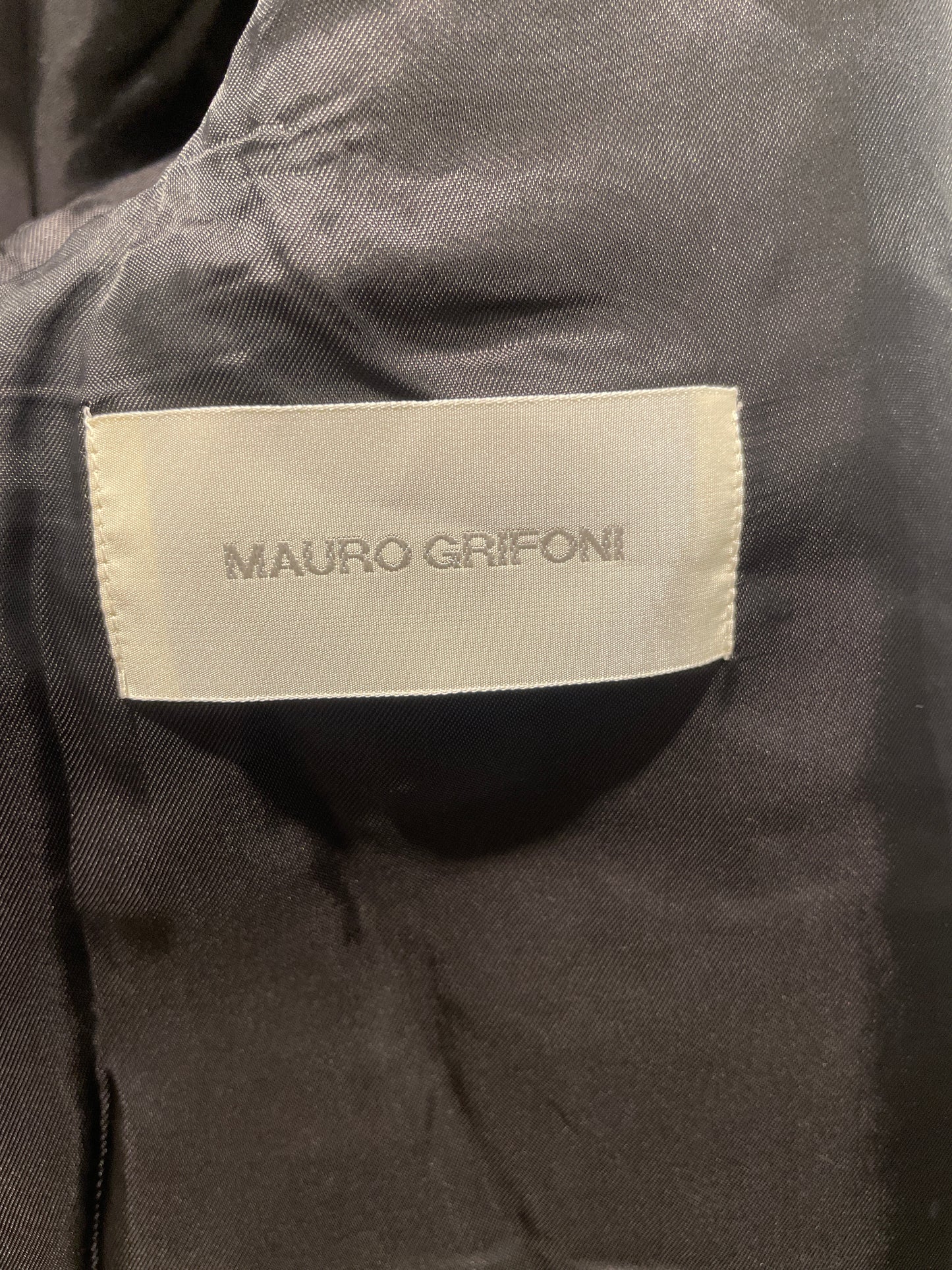 Mauro Grifoni — Premium Alpaca-Mohair Jacket with Lambskin Leather - Size IT 44 / EU40