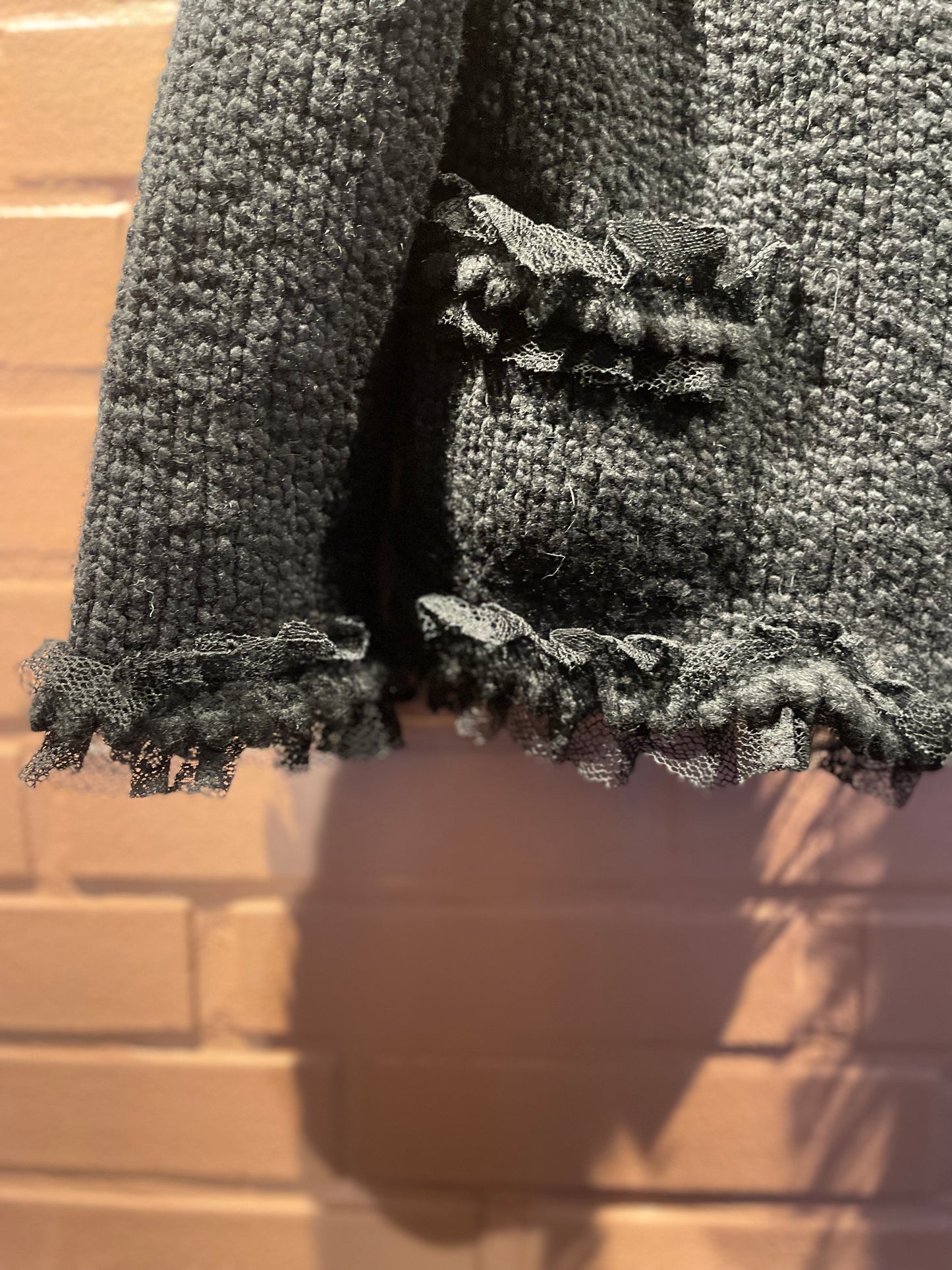 Chanel Cashmere Jakke - sort