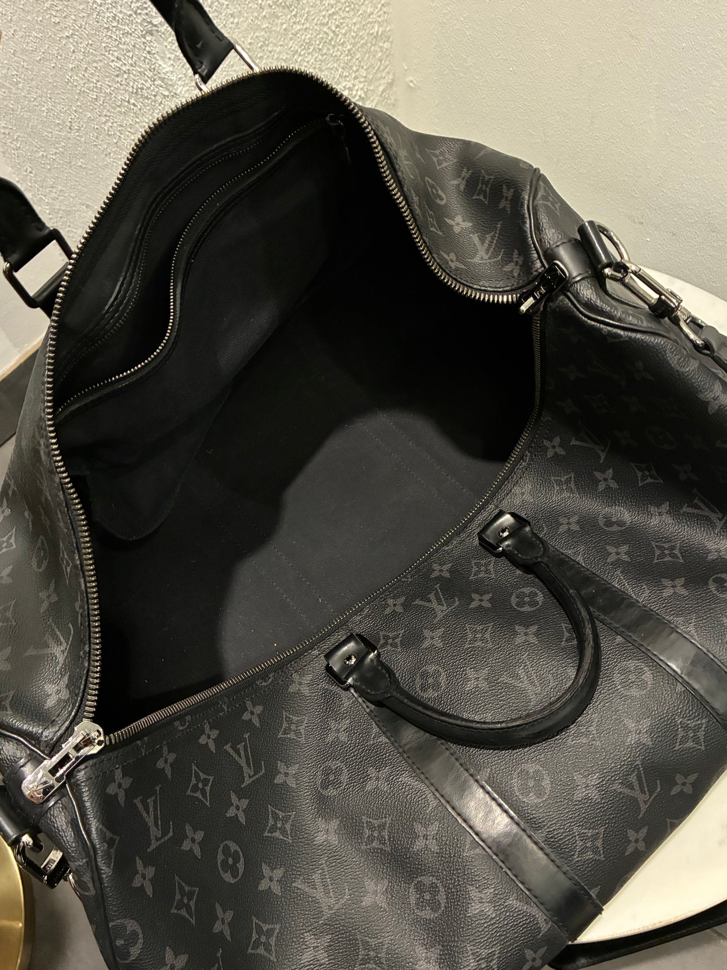 Louis Vuitton Keepall - 55 cm - Monogram Eclipse