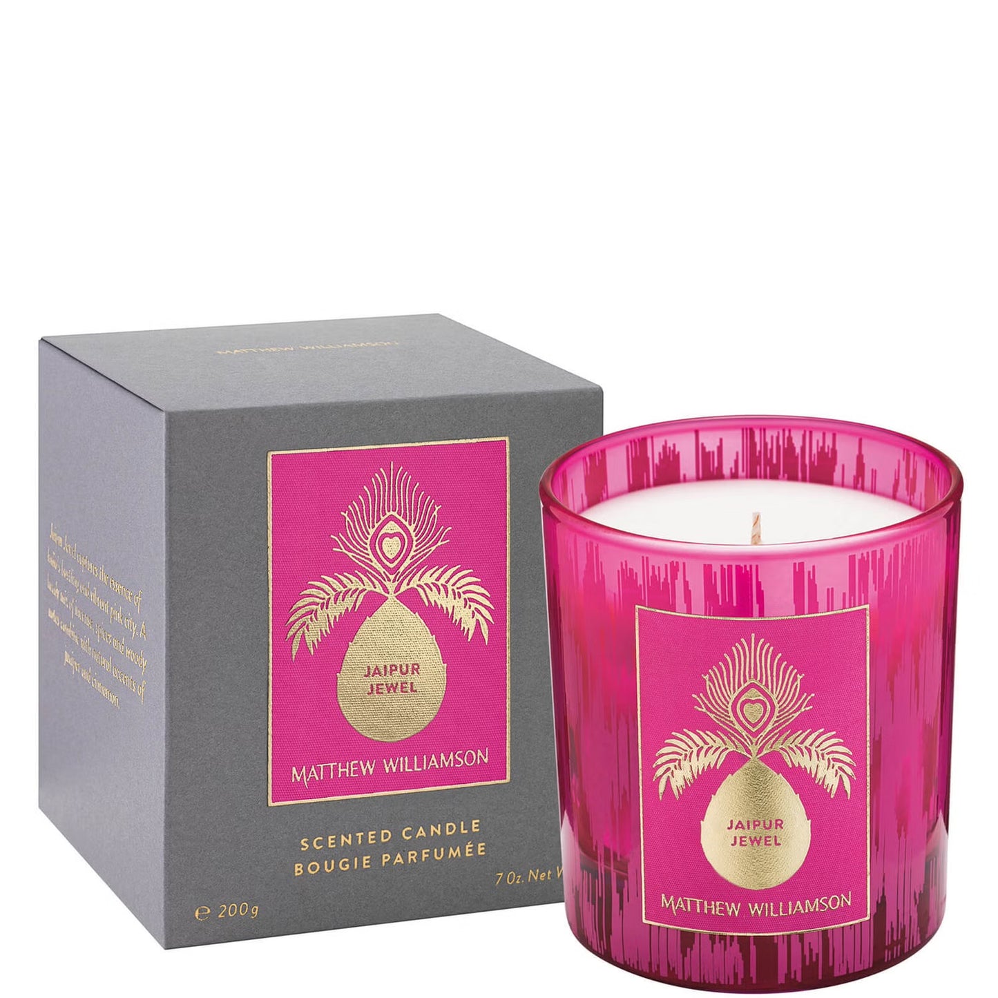 Matthew Williamson duftlys, Jaipur Jewel, 200 gram, Vegansk