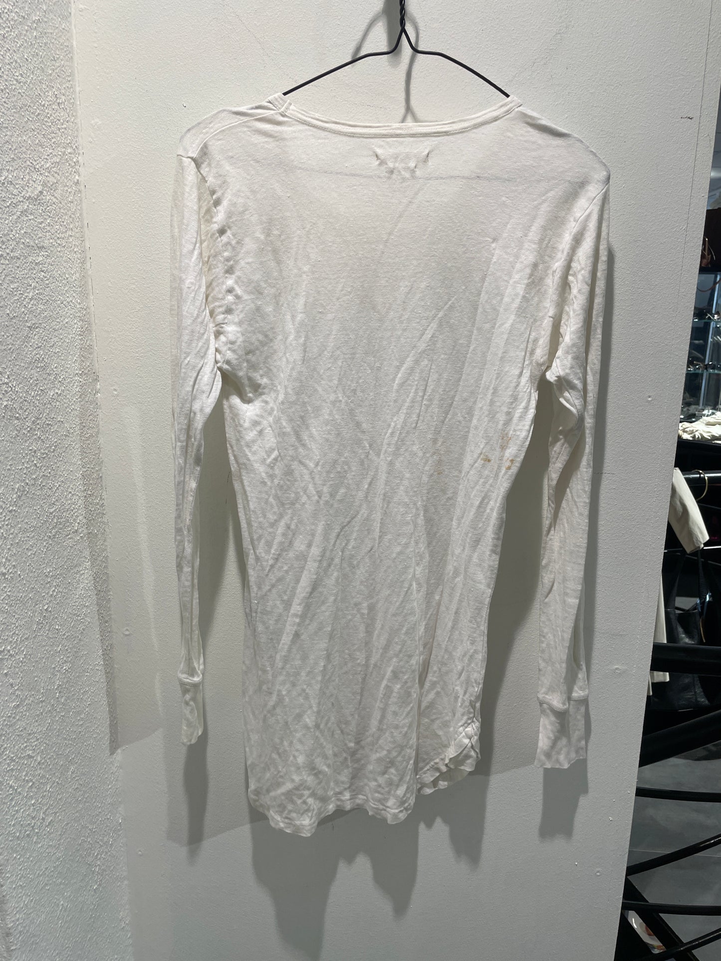 Isabel Marant Etoile - white top - oversized (Long) S - Medinas Wardrobe