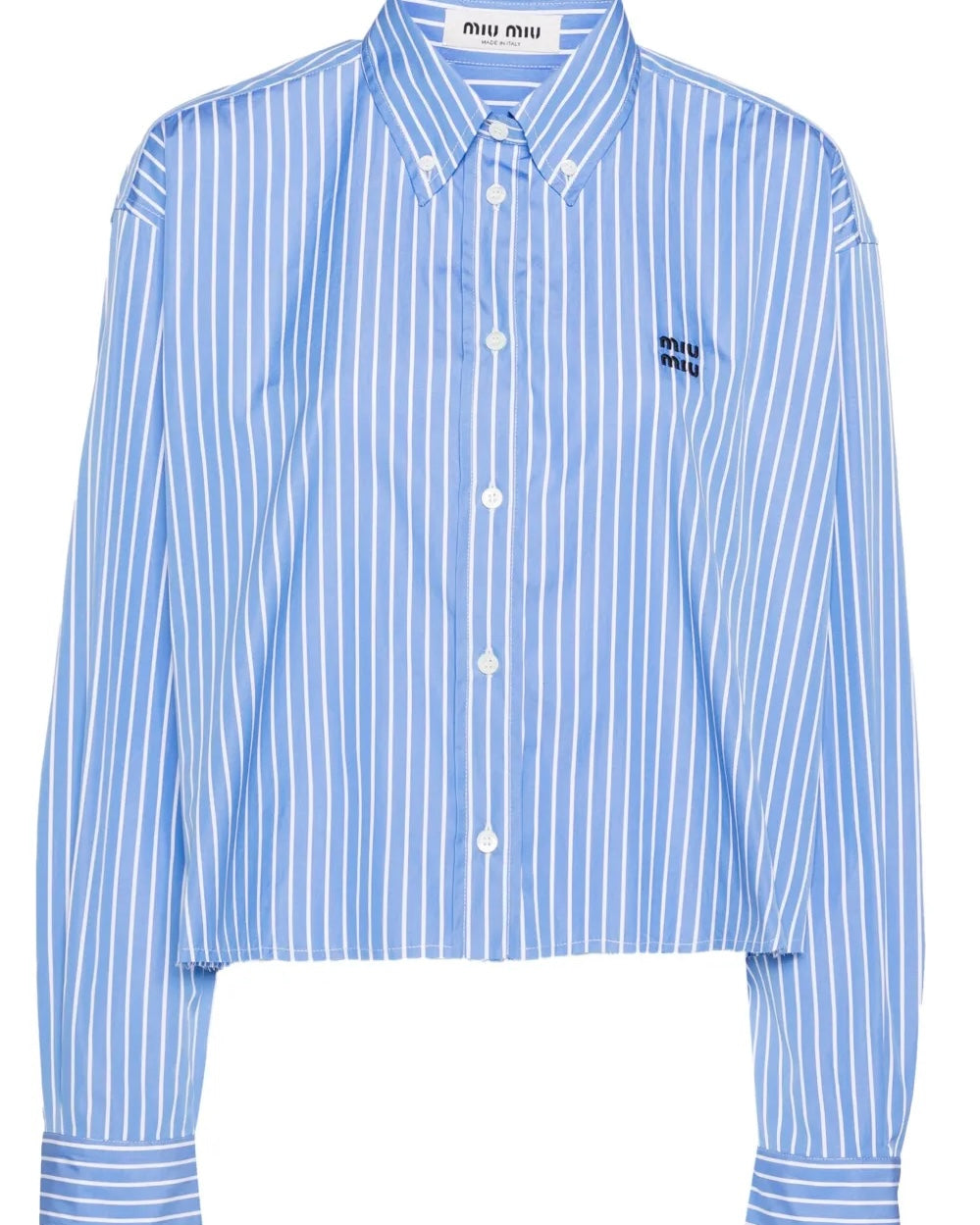 Miu Miu Poplin Shirt - Ny & eftertragtet - Boxy fit, Medium