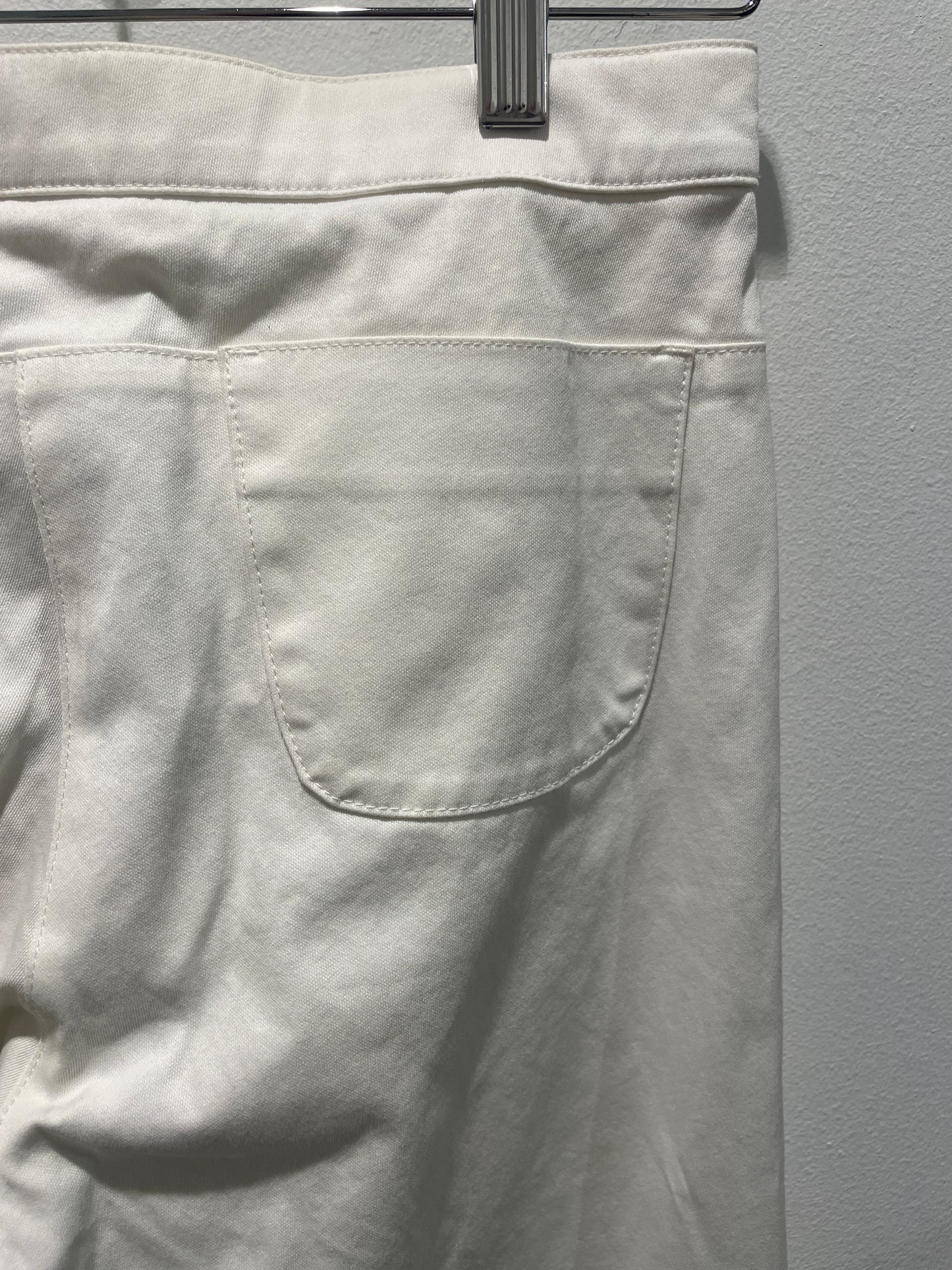 Chanel trousers – white cotton - EU 36