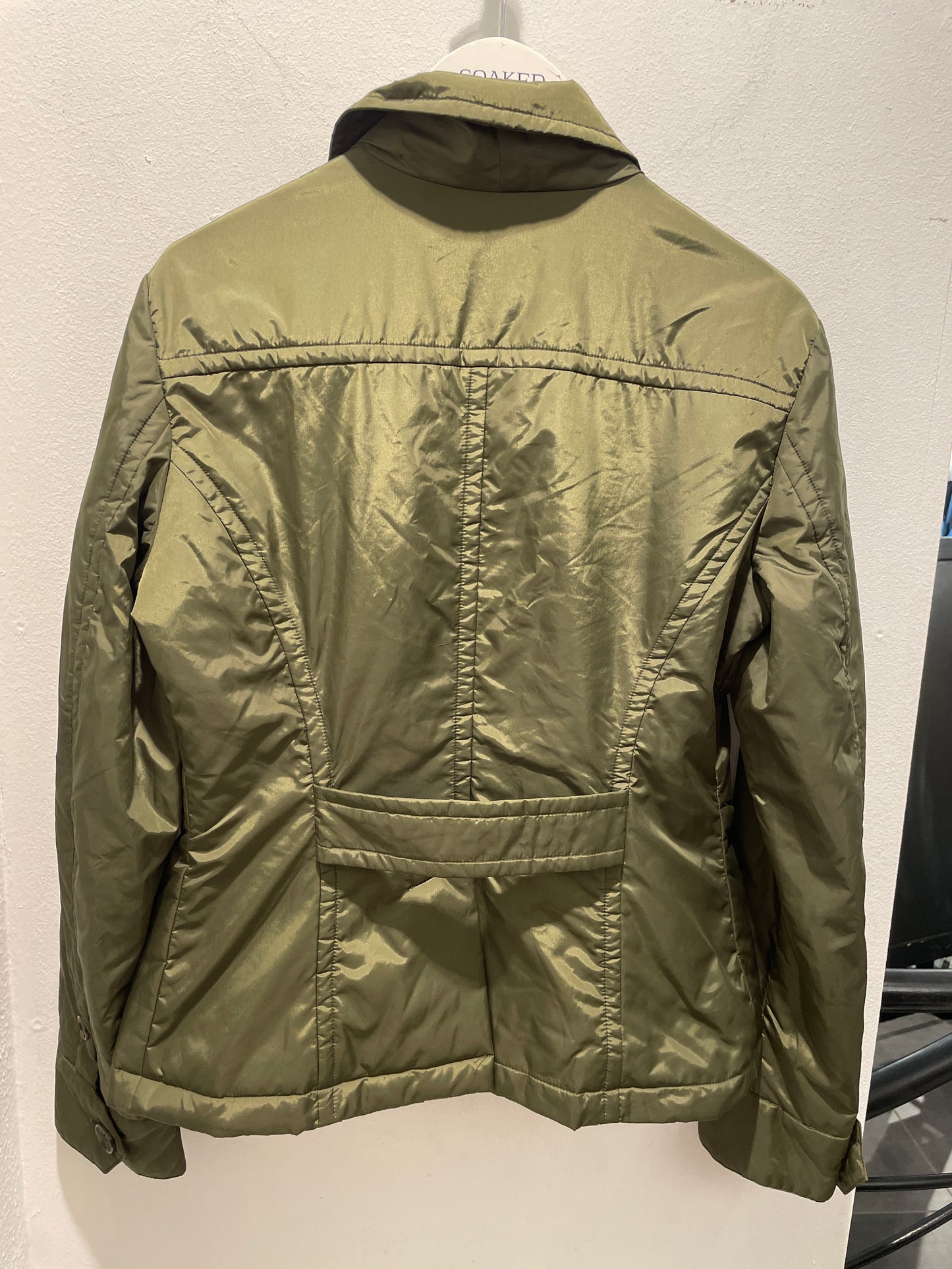 Weekend Max Mara Lightweight Padded Jacket – Olive Green - EU38
