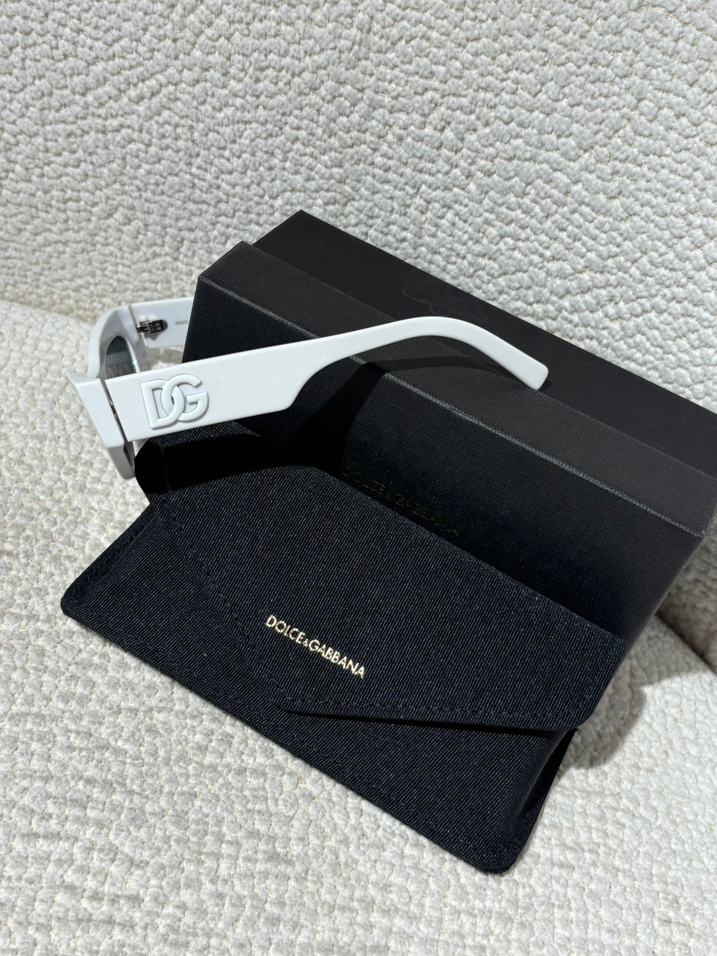 Dolce & Gabbana Sunglasses - White with Logo