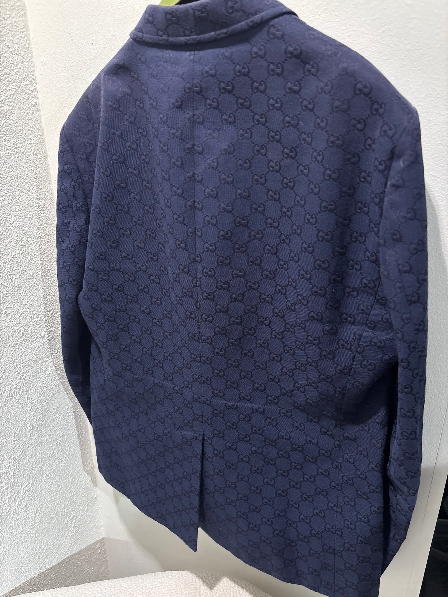 Gucci Blazer - Navy Monogram 2025 - Size 56 (L/XL)