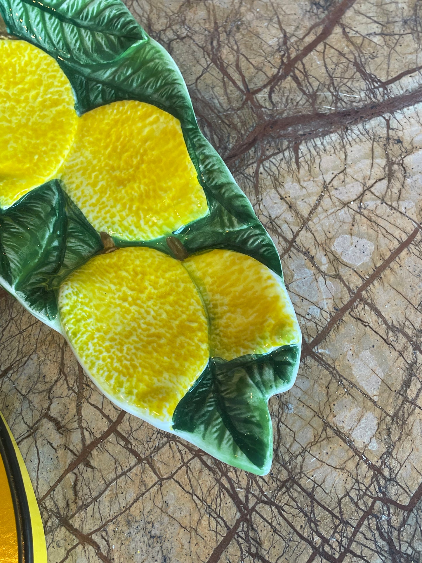Citron fad - Italiensk porcelæn