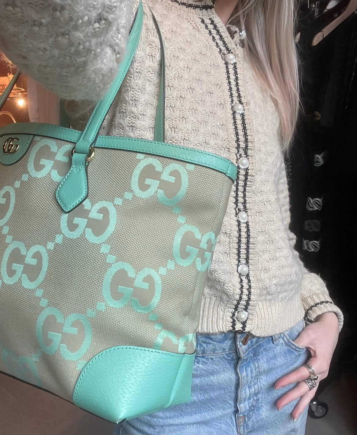 Gucci - Ophidia GG shopping tote